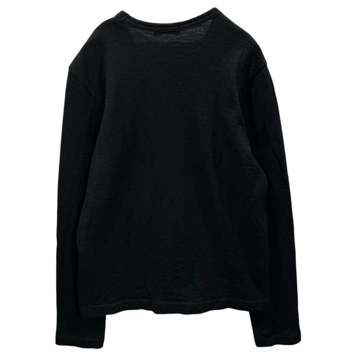 tricot COMME des GARCONS(トリココムデギャルソン) 1997AW Basic Wool Cut-and-Sew ベーシック ウール カットソー TT-070100 FREE ブラック AD1997 90s アーカイブ