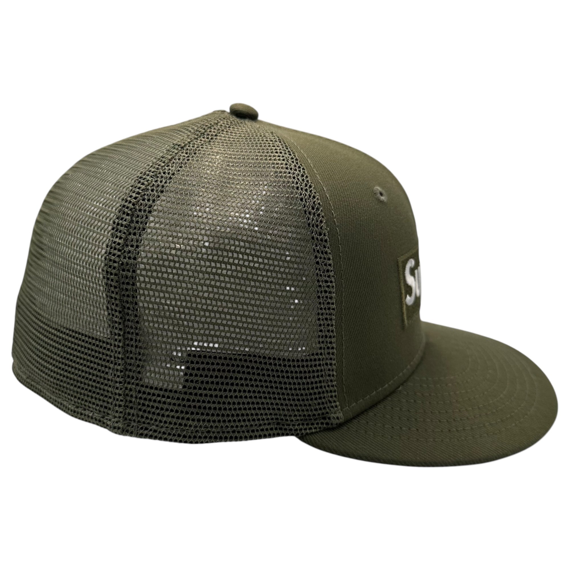 SUPREME(シュプリーム) 2023SS Box Logo Mesh Back New Era Cap ボックス ロゴ メッシュ キャップ オリーブ