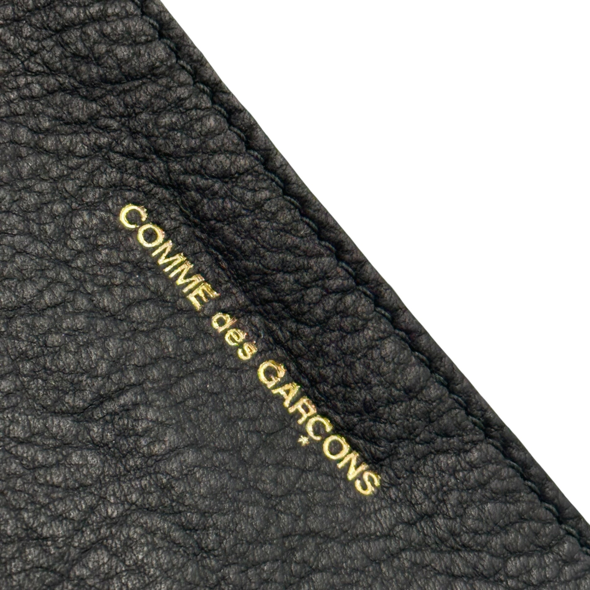 COMME des GARCONS(コムデギャルソン) WASHED WALLET ZIP POUCH ウォッシュド ウォレット ジップ ポーチ SA8100WW FREE ブラック