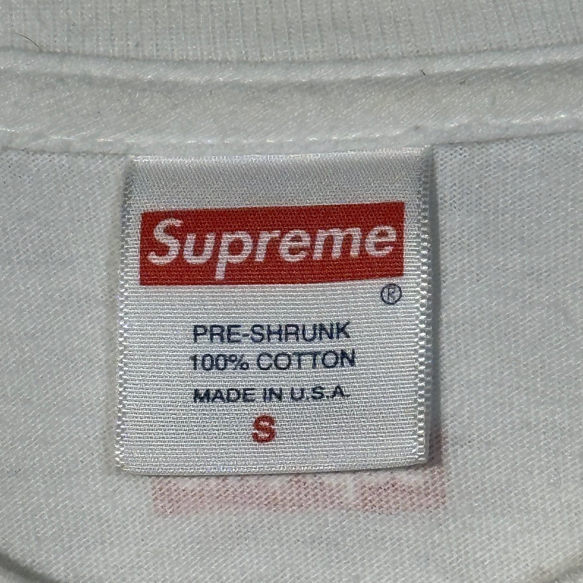 SUPREME(シュプリーム) 16SS ANDY ALI WARHOL TEE モハメド アリ アンディ ウォーホル フォト Tシャツ S ホワイト