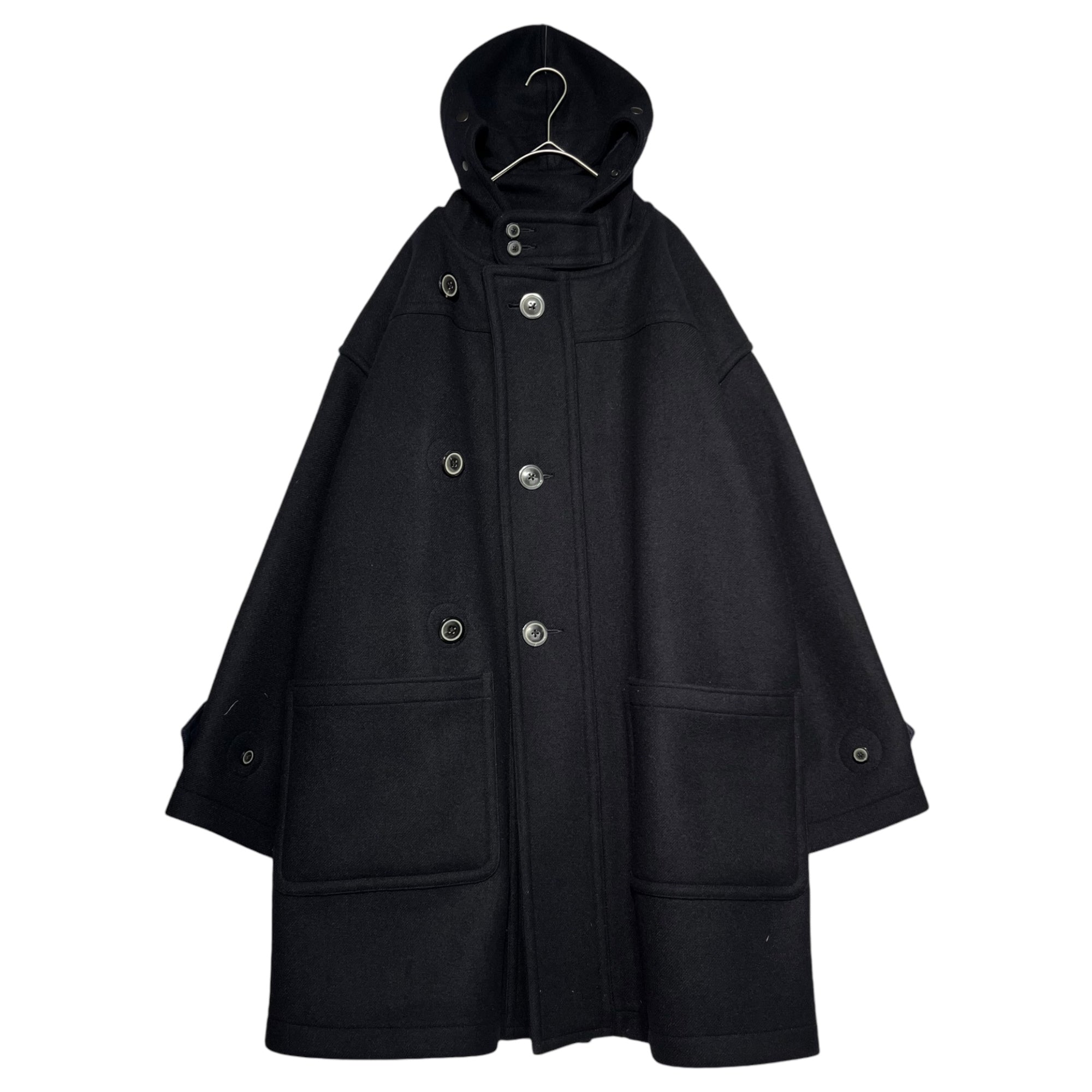 HERILL(ヘリル) 22AW Blacksheep Dufflcoat ブラックシープ ダッフルコート 22-020-HL-8040-3 1 ネイビー ウール