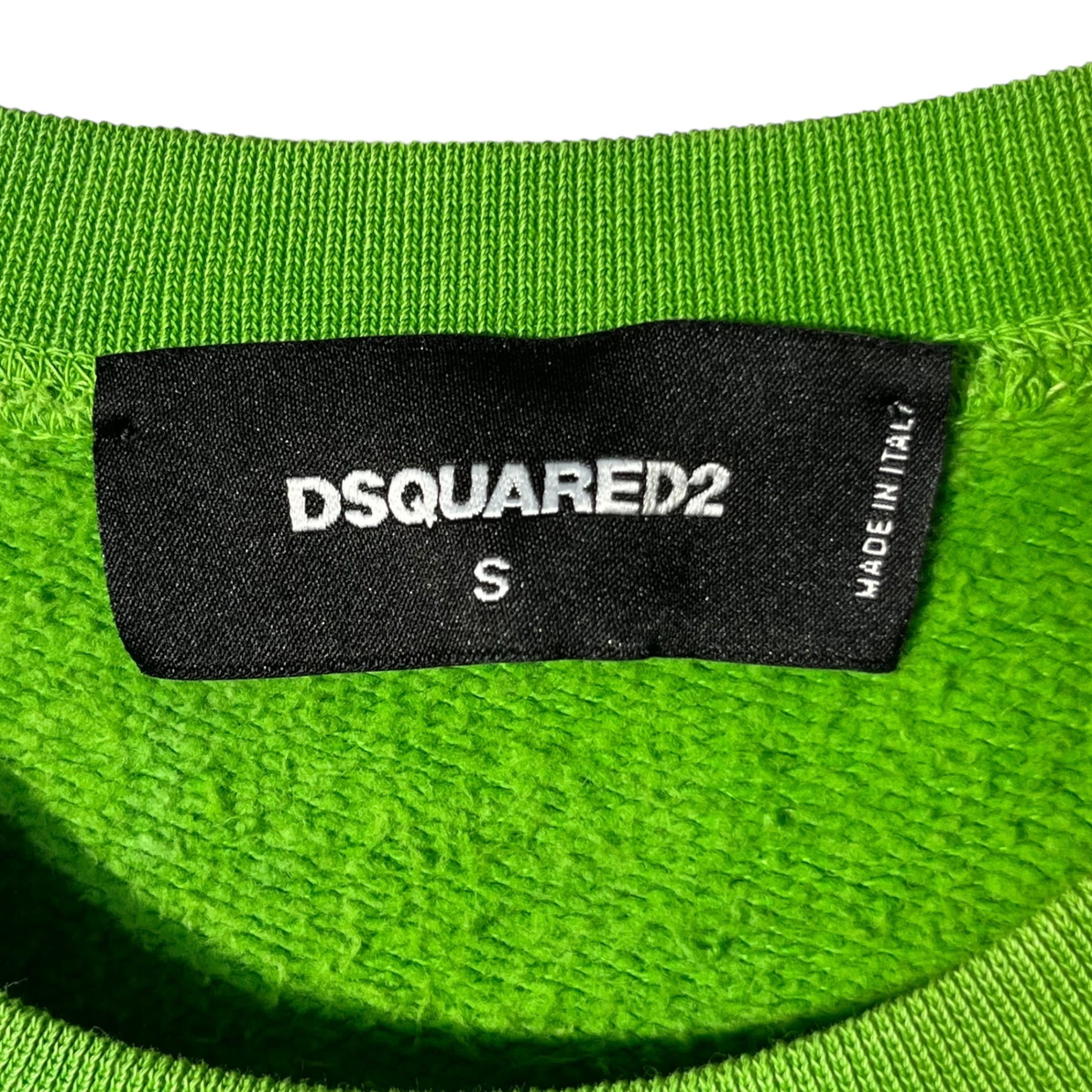 DSQUARED2(ディースクエアード) SEXY MUSCLE FIT 「CANADIAN CATEN」 SWEAT セクシー マッスル フィット カナディアン スウェット S74GU0229 S グリーン