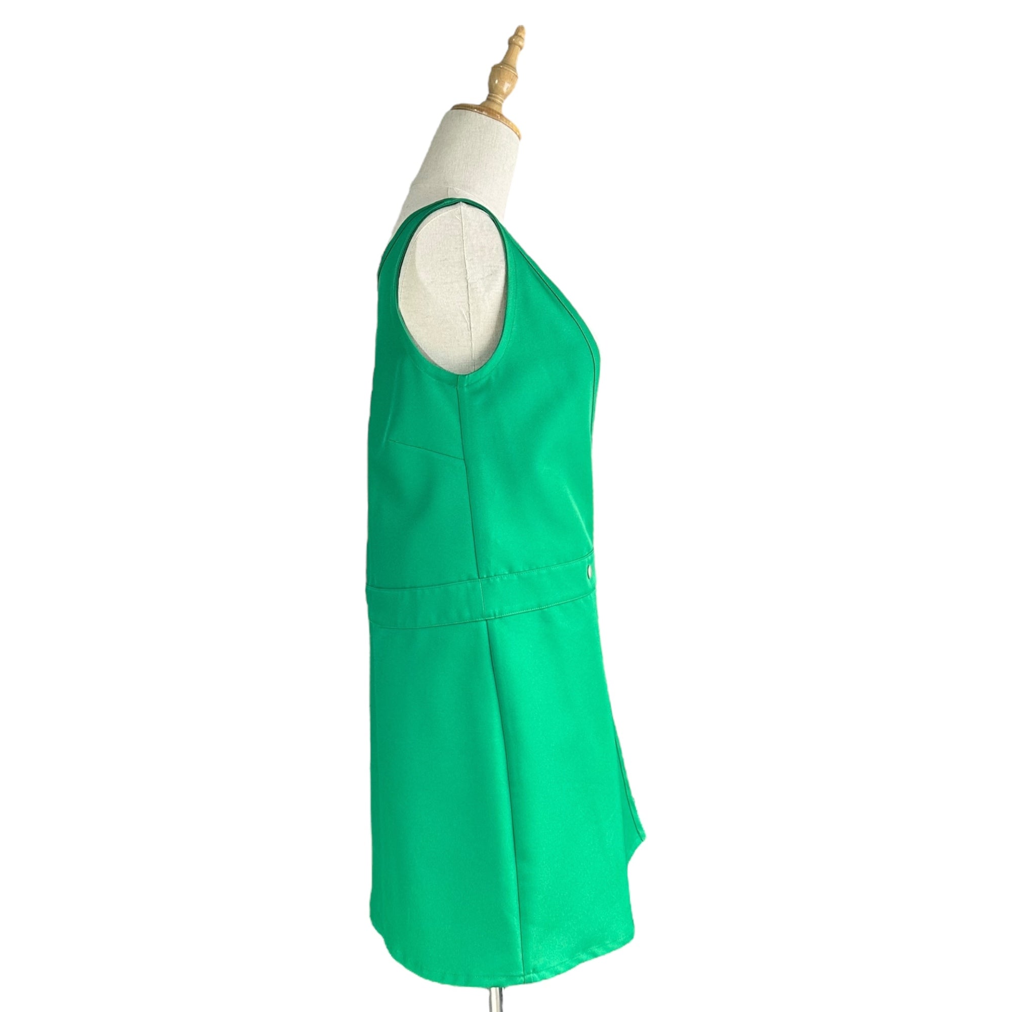 Plan C(プランシー) Front Button Long Gilet フロント ボタン ロング ジレ ABCAB12CN0TP029 36(S程度) グリーン ベスト