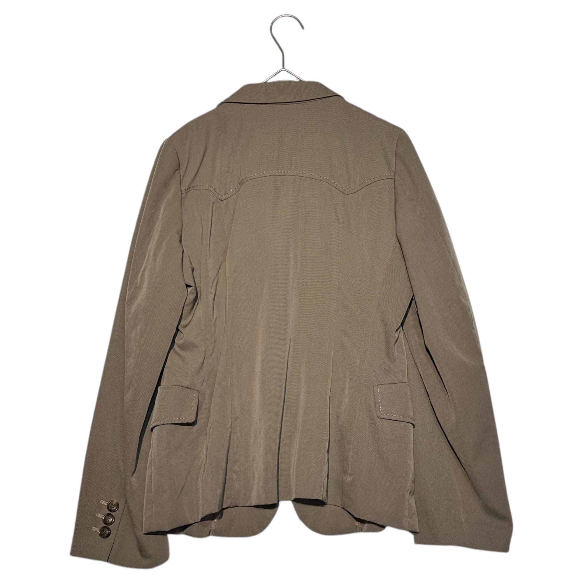 robe de chambre COMME des GARCONS(ローブドシャンブルコムデギャルソン) 99AW Western short tailored jacket ウエスタン ショート テーラード ジャケット アーカイヴ RJ-10006M M ベージュ コムデギャルソンコムデギャルソン前身ブランド