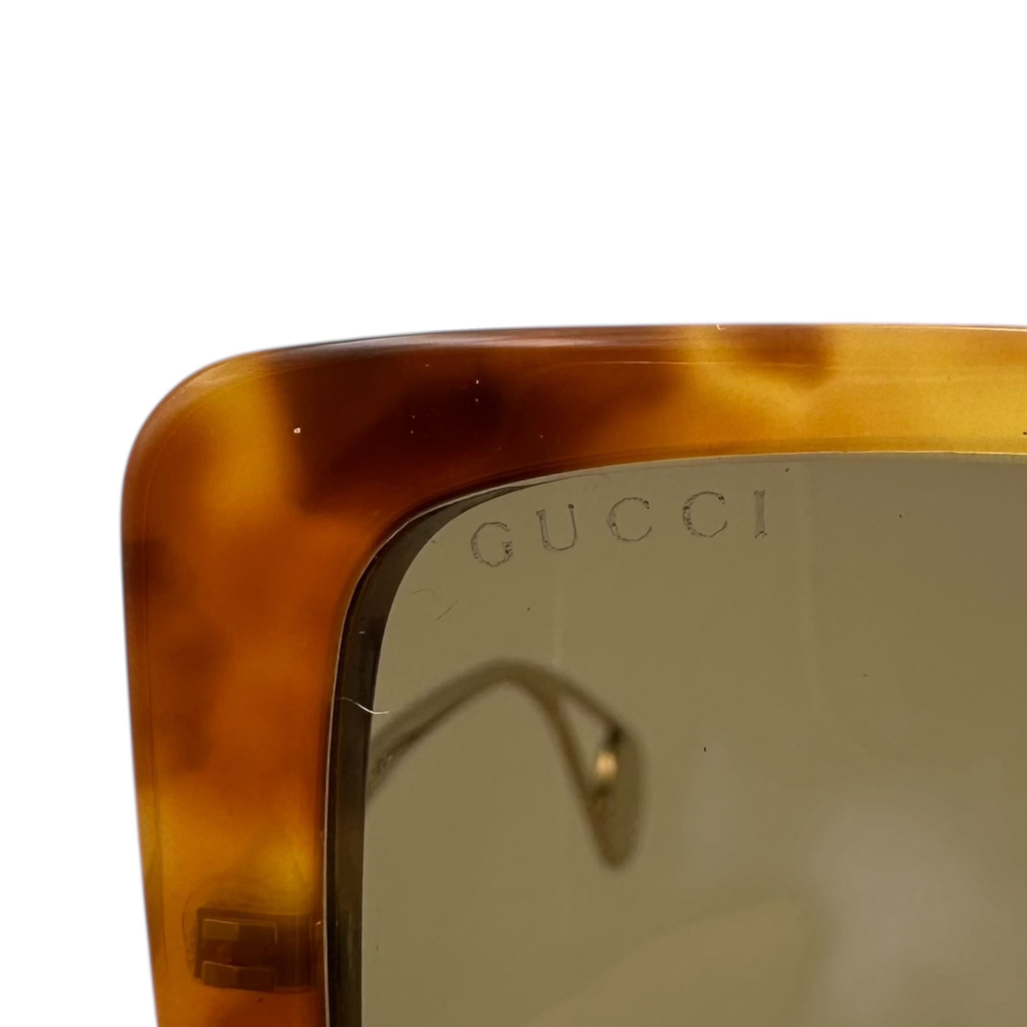 GUCCI(グッチ) Tortoiseshell Butterfly Sunglasses 鼈甲 バタフライ サングラス GG0435SA 54□18-145 ブラウン×ゴールド 眼鏡 メガネ
