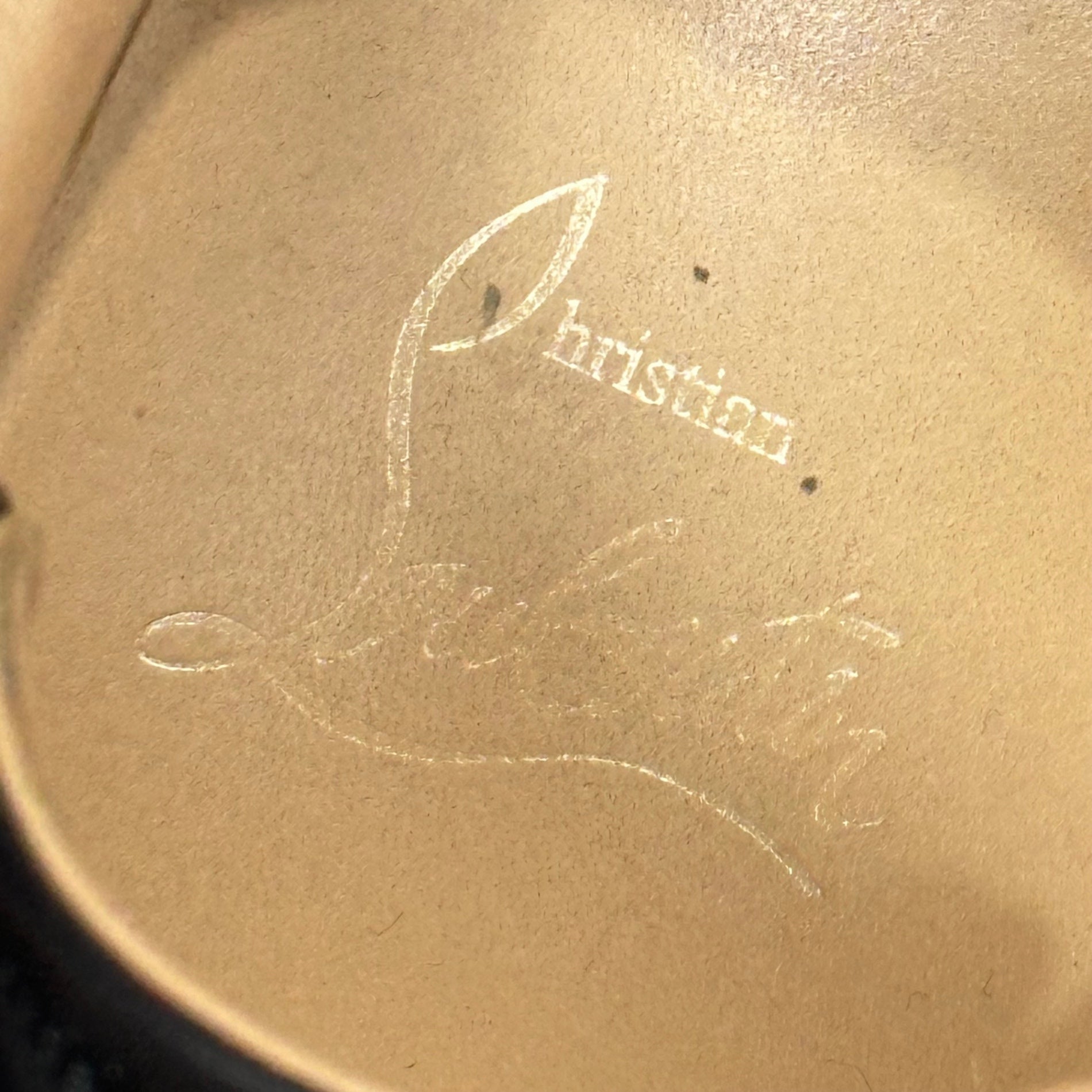Christian Louboutin(クリスチャンルブタン) LOUBISHARK FLAT ルビシャーク 厚底 スニーカー 35 ブラック×レッド