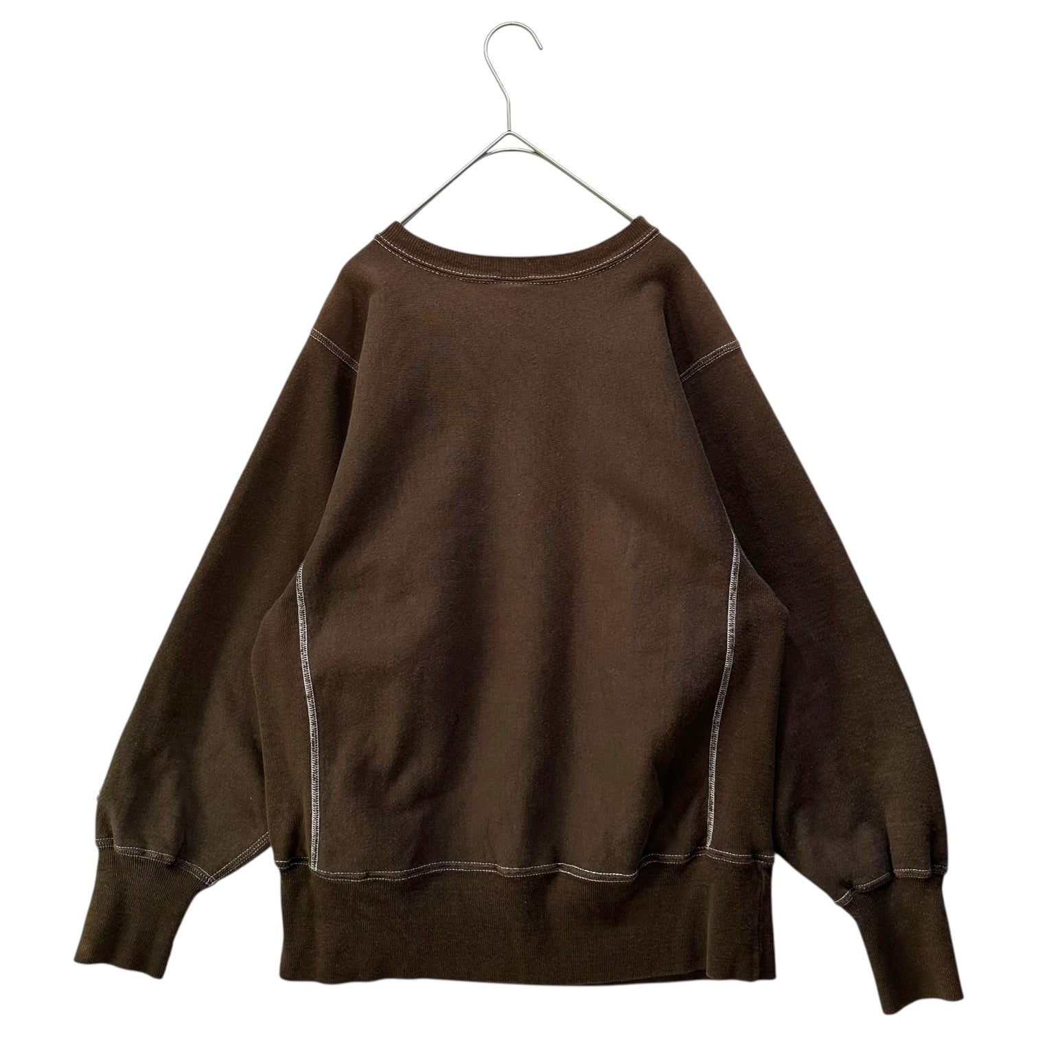 Champion(チャンピオン) 90's REVERSE WEAVE SWEATSHIRT リバース ウィーブ スウェット M ブラウン 90年代 刺繍タグ 無地