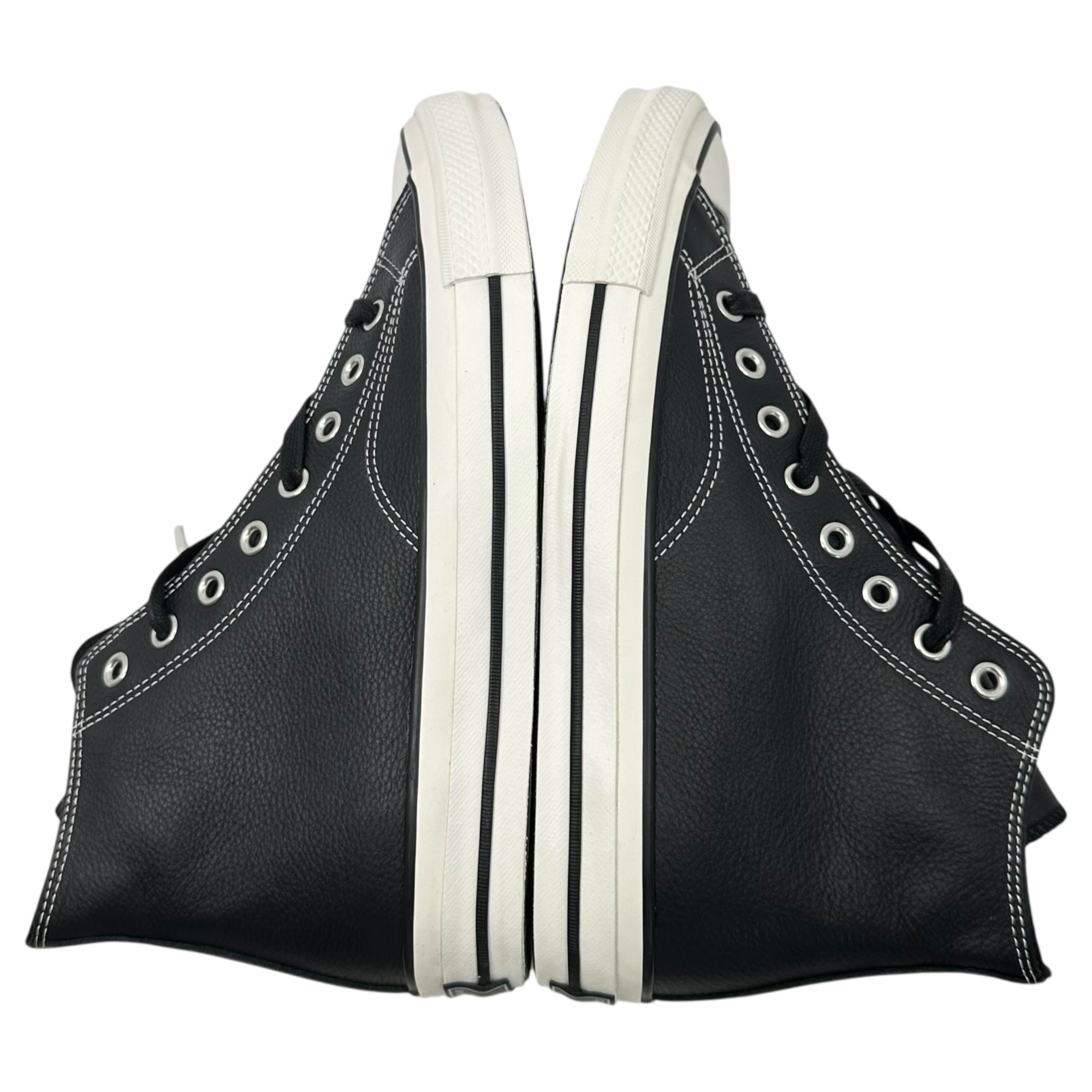 CONVERSE ADDICT(コンバースアディクト) 2025 HOLIDAY CHUCK TAYLOR LEATHER HI ホリデー チャックテイラー レザー ハイカット スニーカー 1AD812 28.0cm ブラック