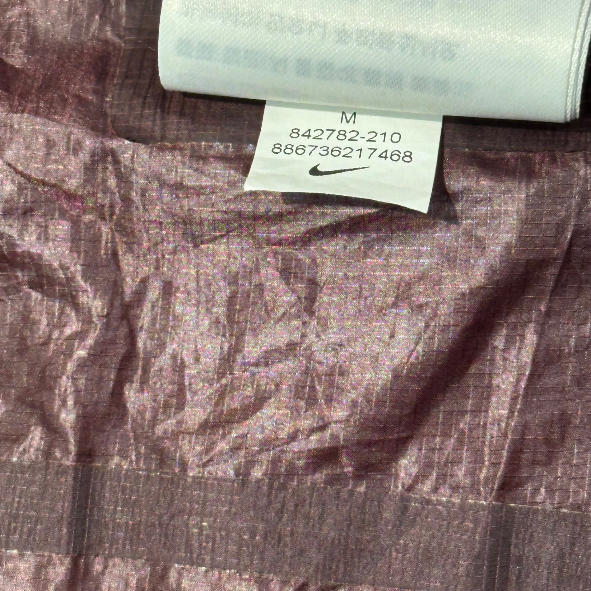 GYAKUSOU(ギャクソウ) GIZ Print Running Jacket ギズ プリント ランニング ジャケット 842782-210 M ボルドー