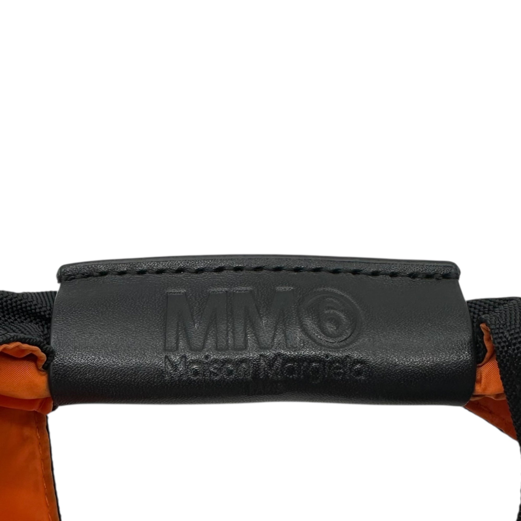 MM6 Maison Margiela(エムエムシックス) Japanese Tote Hand Bag ジャパニーズ トート ハンド バッグ FREE ブラック×オレンジ