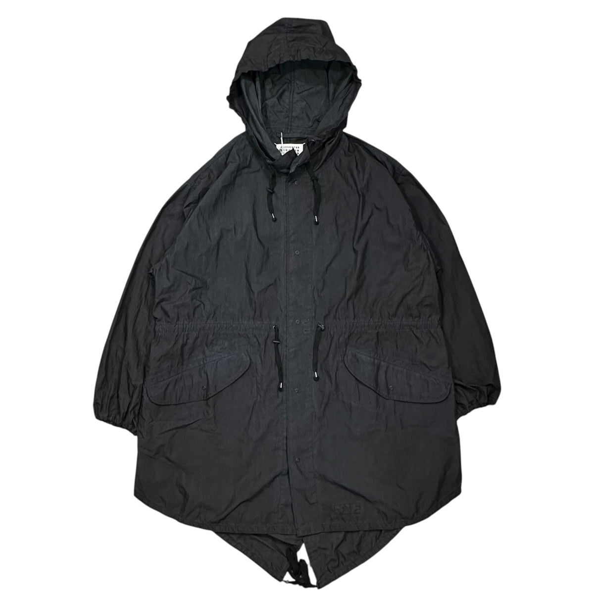 MAISON MARGIELA(メゾンマルジェラ) 2026AW Hooded Parka Coat フィッシュテール モッズ コート S50AM0676 44 ブラック