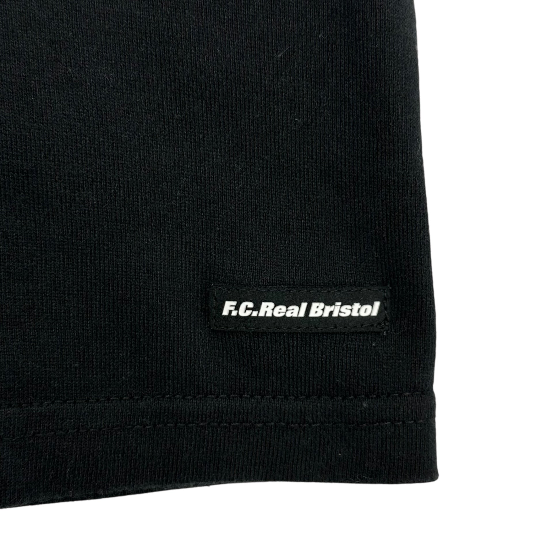 F.C.Real Bristol FCRB ×  COCA-COLA (エフシーレアルブリストル × コカコーラ) 20SS SPLIT LOGO TEE スプリット ロゴ Tシャツ FCRB-200023 XL ブラック
