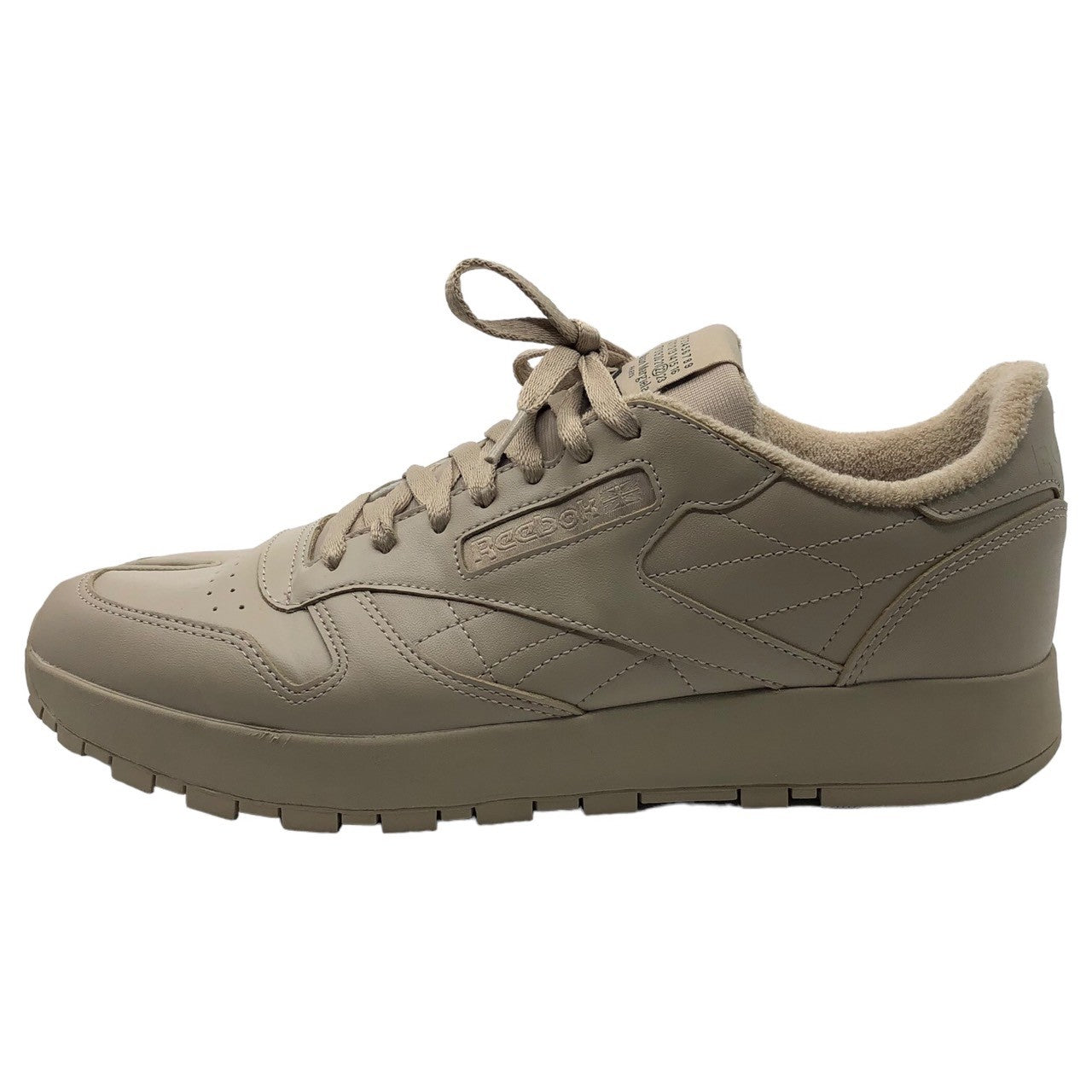 MAISON MARGIELA×Reebok(メゾンマルジェラ×リーボック) PROJECT 0 CL TABI SNEAKER 足袋 スニーカー  GX5141　S57WS0426 29cm ベージュ タビ ローカット コラボ