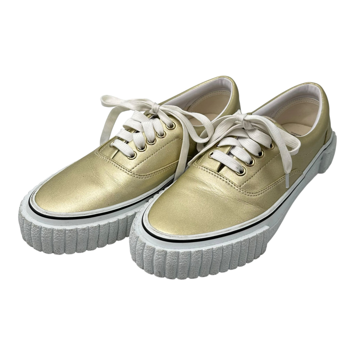 FUMITO GANRYU(フミトガンリュウ) RUBBER SOLE SB SHOES ラバーソール スケートボード シューズ 27cm ゴールド