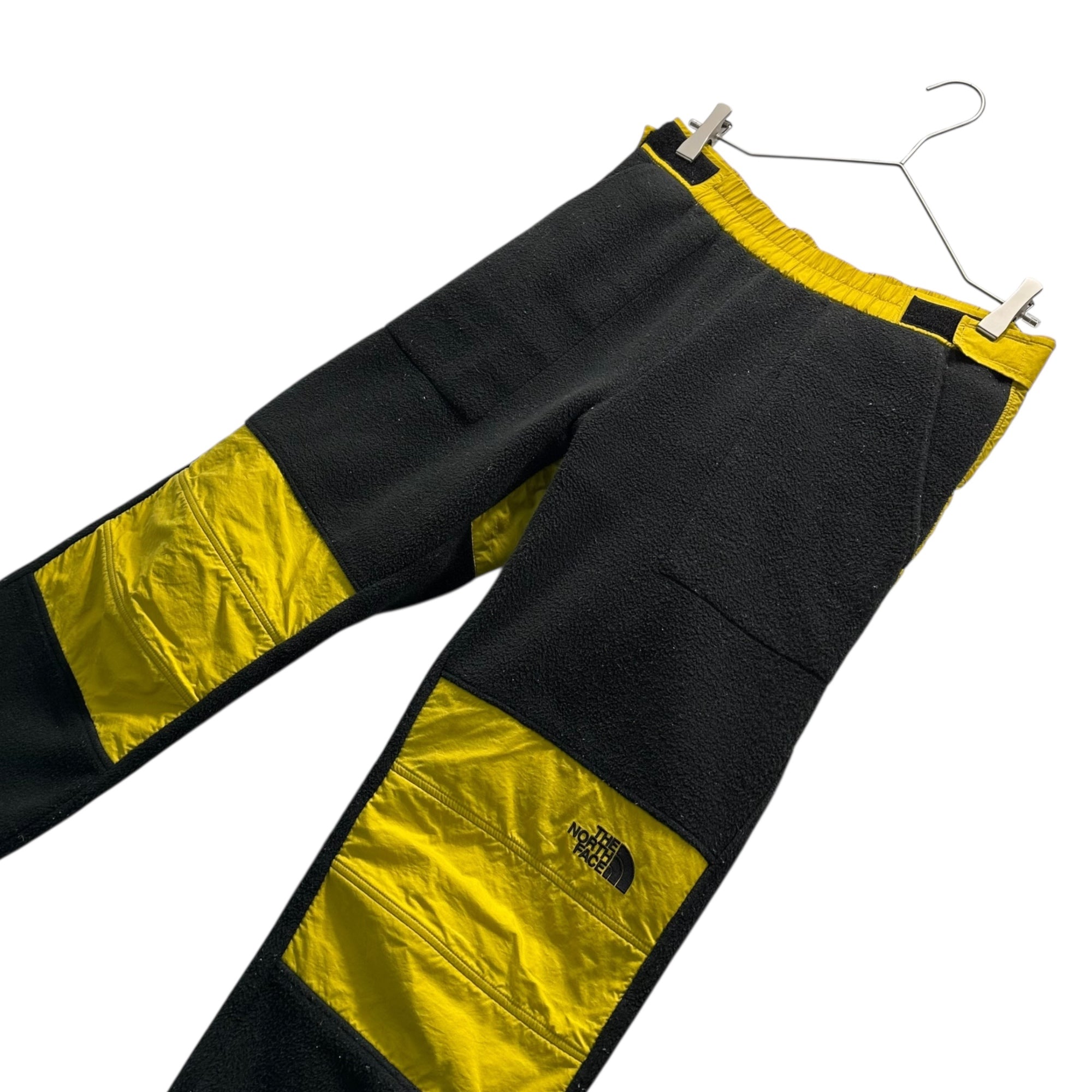 THE NORTH FACE(ノースフェイス) DENALI SLIP-ON PANT デナリ フリース パンツ NB81836 M イエロー×ブラック