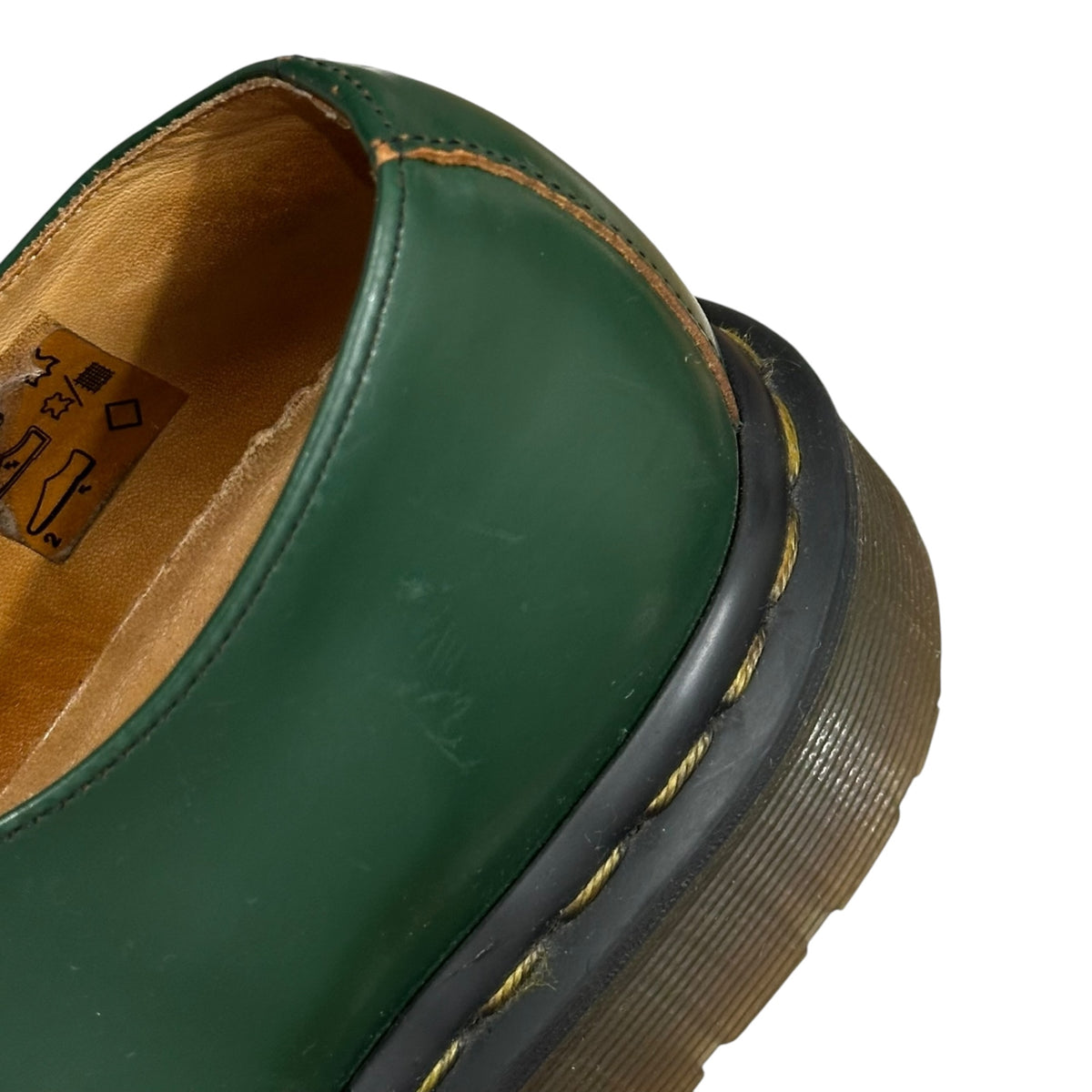 DR.MARTENS×SUPREME(ドクターマーチン×シュプリーム) Custom 1461 3-Eye Shoe 3ホール シューズ 1461SH 23450300 US8(26cm) グリーン レザー 革靴 コラボ