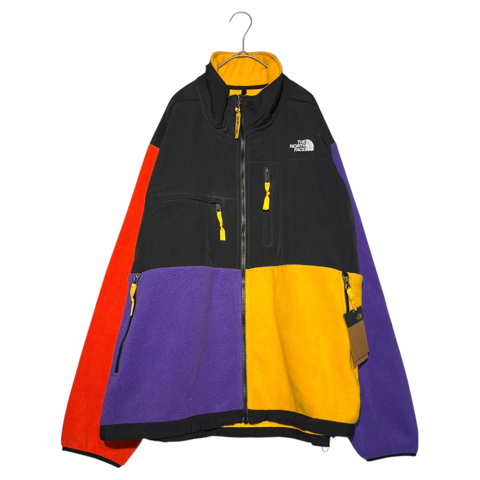 THE NORTH FACE(ノースフェイス) CRAZY DENALI JACKET クレイジー デナリ ジャケット XXL ブラック×パープル×イエロー