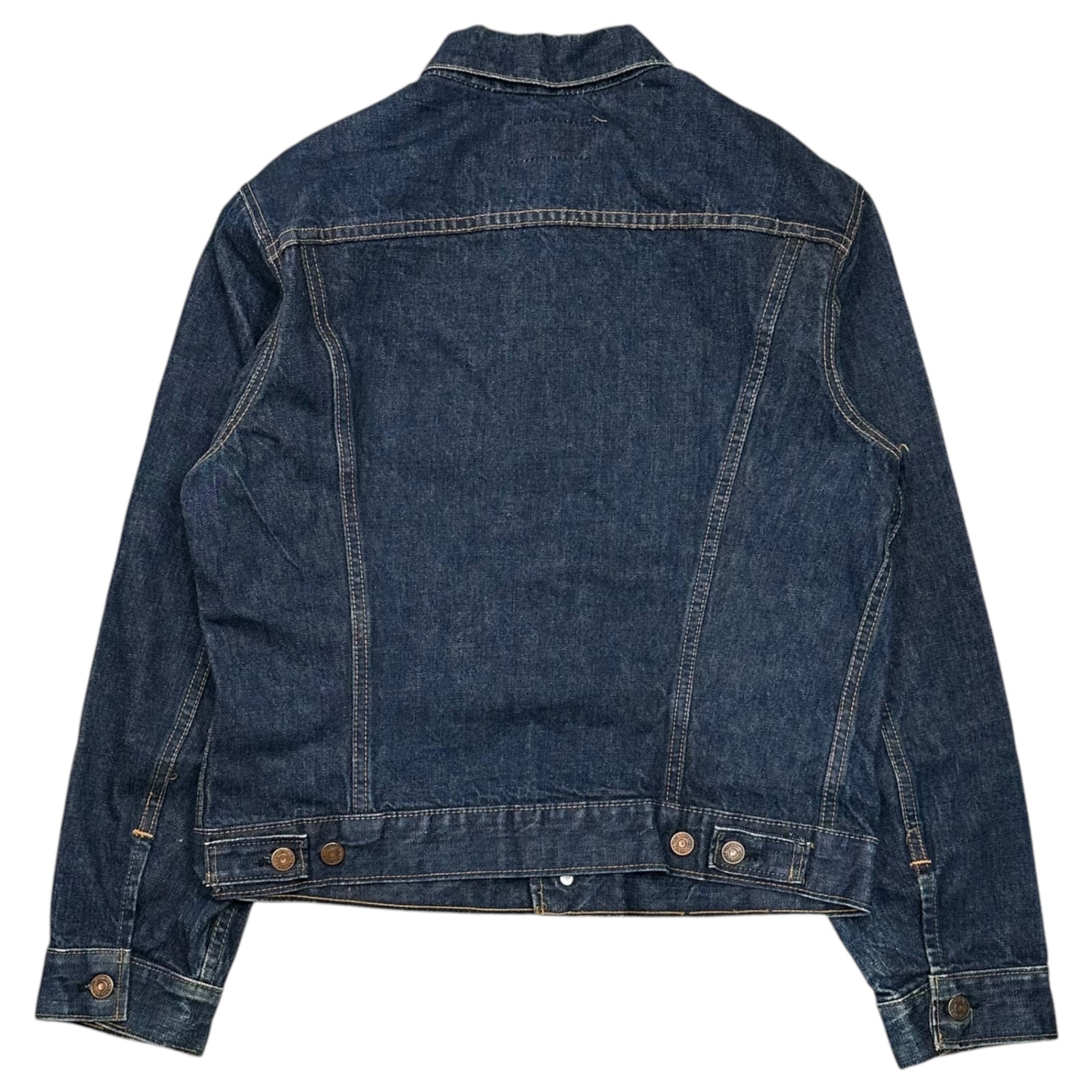 Levi's(リーバイス) 1967~1969’s 70505 Big E Denim Jacket ヴィンテージ デニム ジャケット 表記消(40~42程度) インディゴ 60's ボタン裏521 4th