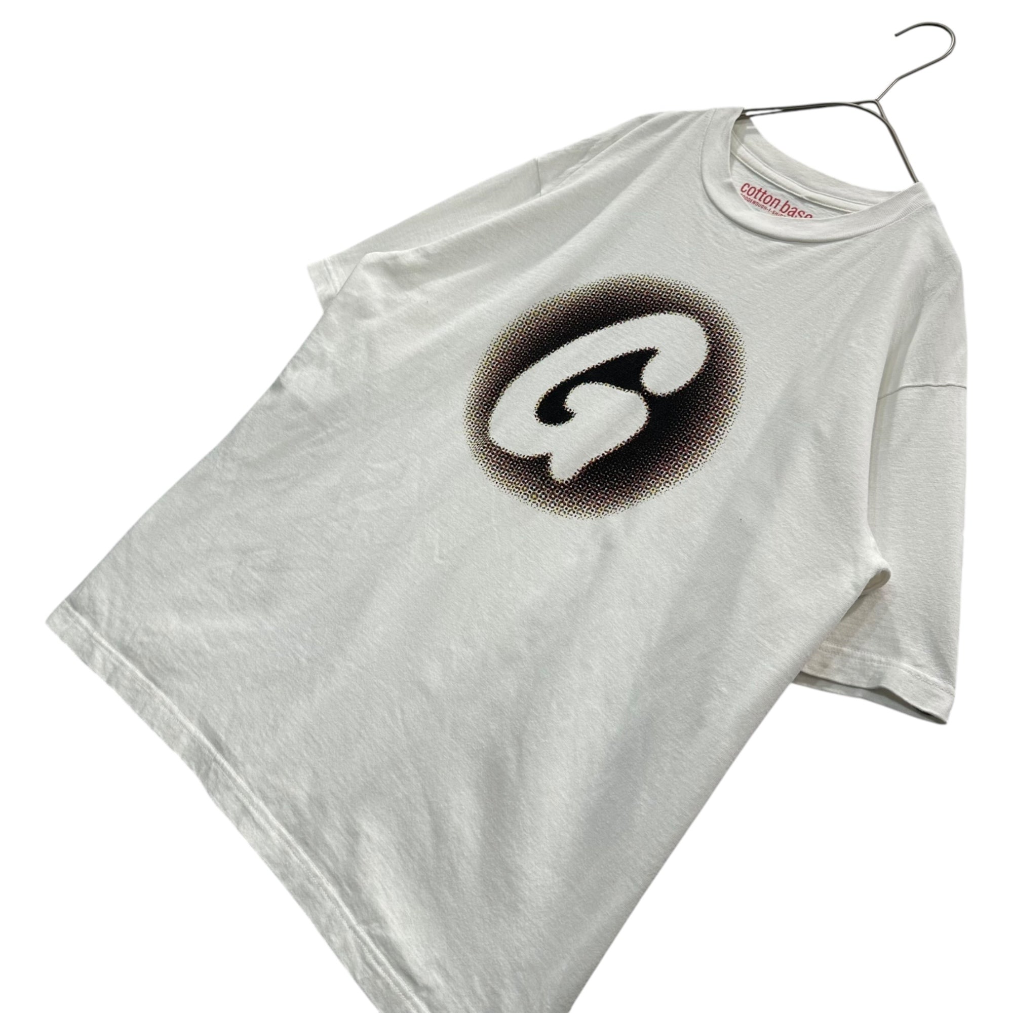 GOODENOUGH(グッドイナフ) 2001's cotton base Chemical G Logo Print s/s T-Shirt ケミカル G ロゴ プリント 半袖 Tシャツ M ホワイト×マルチカラー