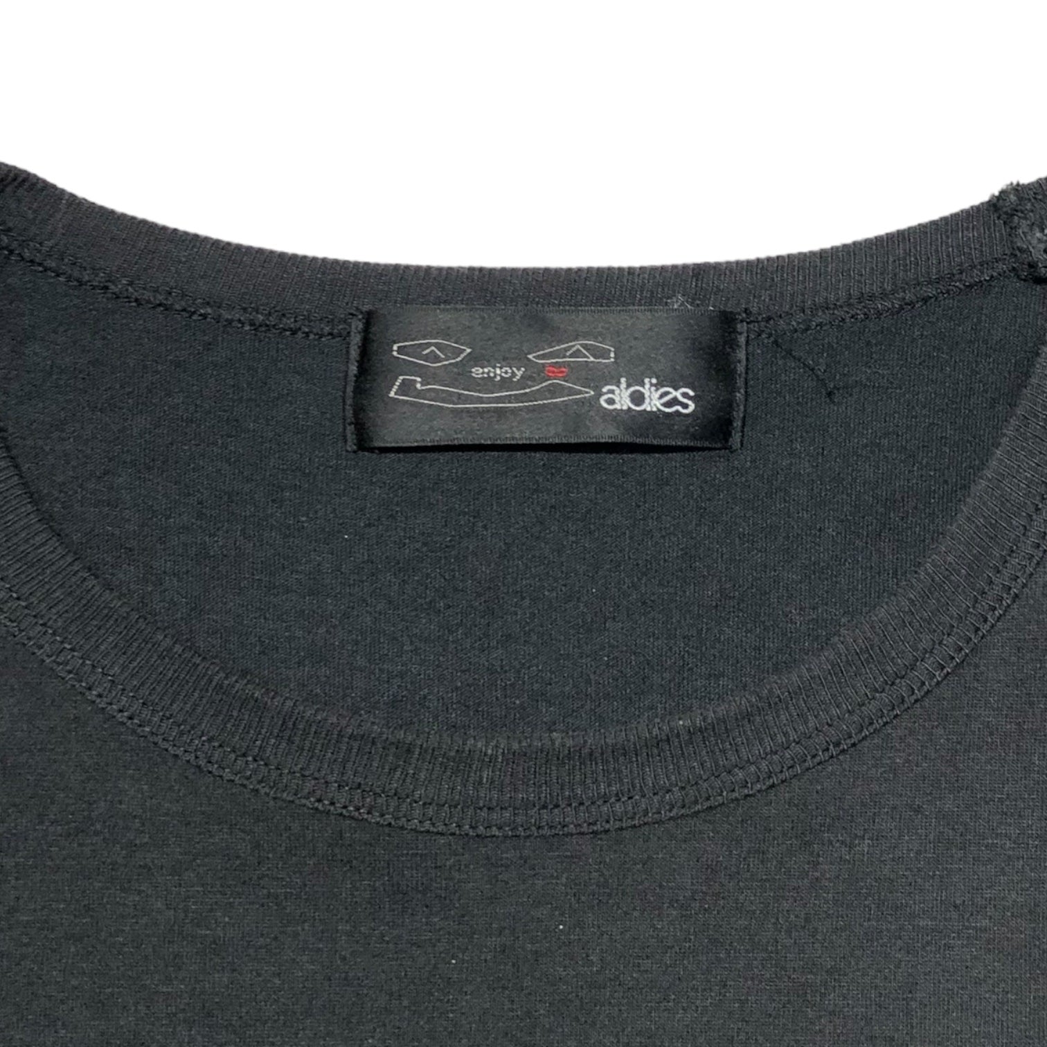 ALDIES(アールディーズ) Side Switching Big T サイド切替 ビッグTシャツ A1022119 FREE ブラック×マルチカラー