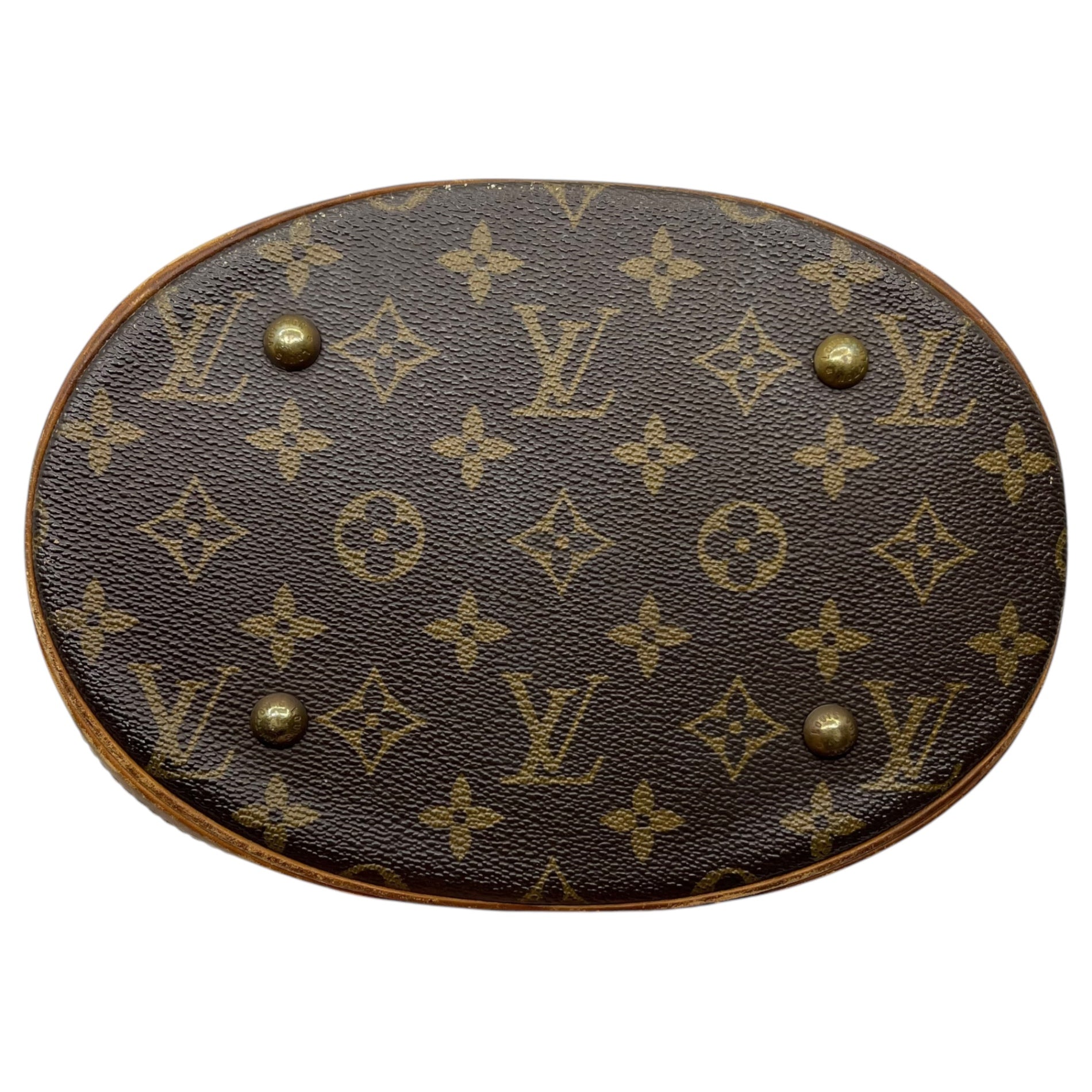 LOUIS VUITTON(ルイヴィトン) 80’s monogram bucket PM モノグラム バケット PM M42238 ブラウン 864VI 80年代 86年4月製造 ヴィンテージ ハンド バッグ