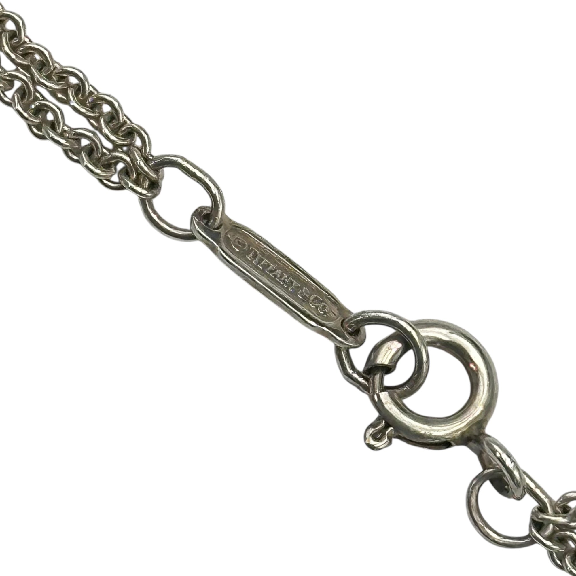 TIFFANY & CO.(ティファニー) Infinity W Chain Necklace インフィニティ ダブル チェーン ネックレス シルバー