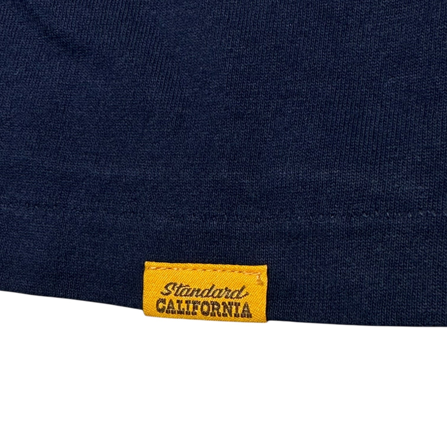 STANDARD CALIFORNIA(スタンダード カリフォルニア) SD US Cotton Logo Baseball T コットン ロゴ ベースボール 長袖 Tシャツ TSBLC090 XL ネイビー