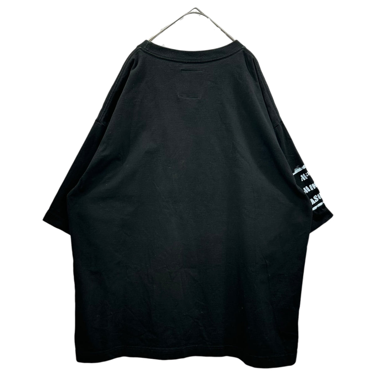 Maison MIHARA YASUHIRO(メゾンミハラヤスヒロ) 2023SS Homage Print T-Shirt オマージュ プリント Tシャツ A10TS691 52 ブラック