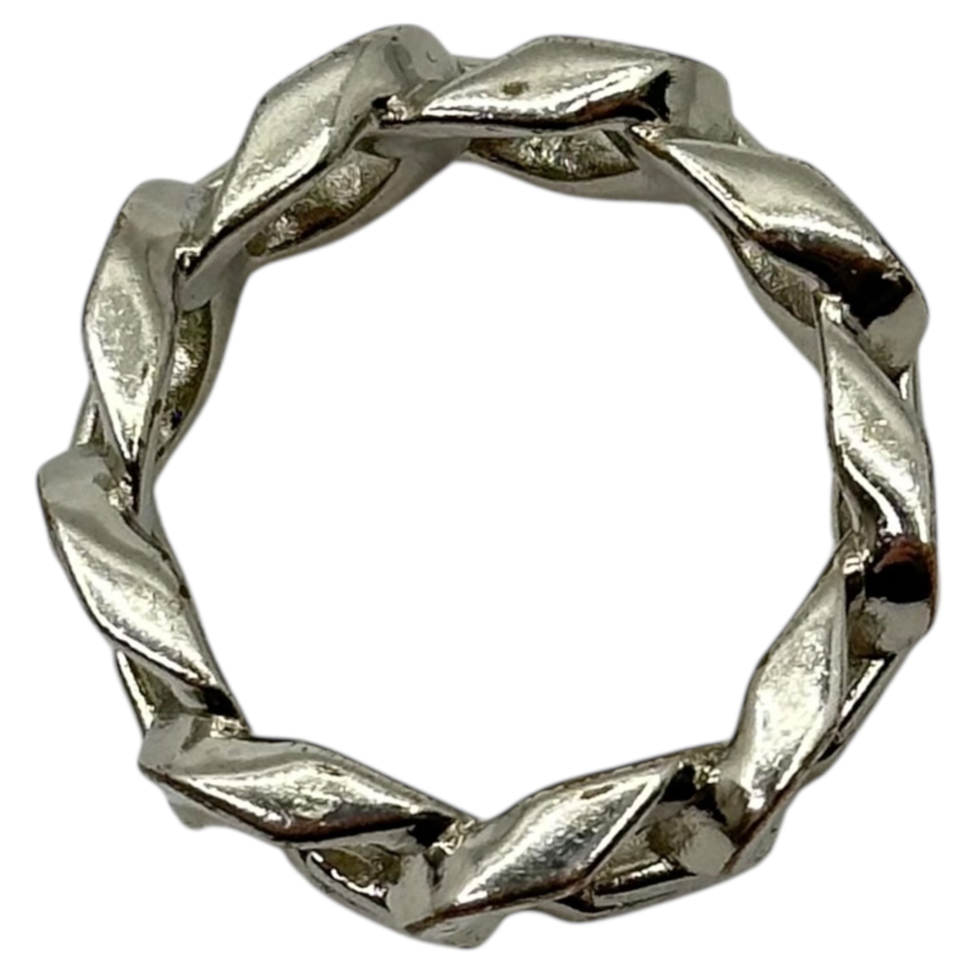 GIVENCHY(ジバンシィ) G CHAIN RING G チェーン リング BF30CDF003 18.5号 シルバー 指輪 箱付