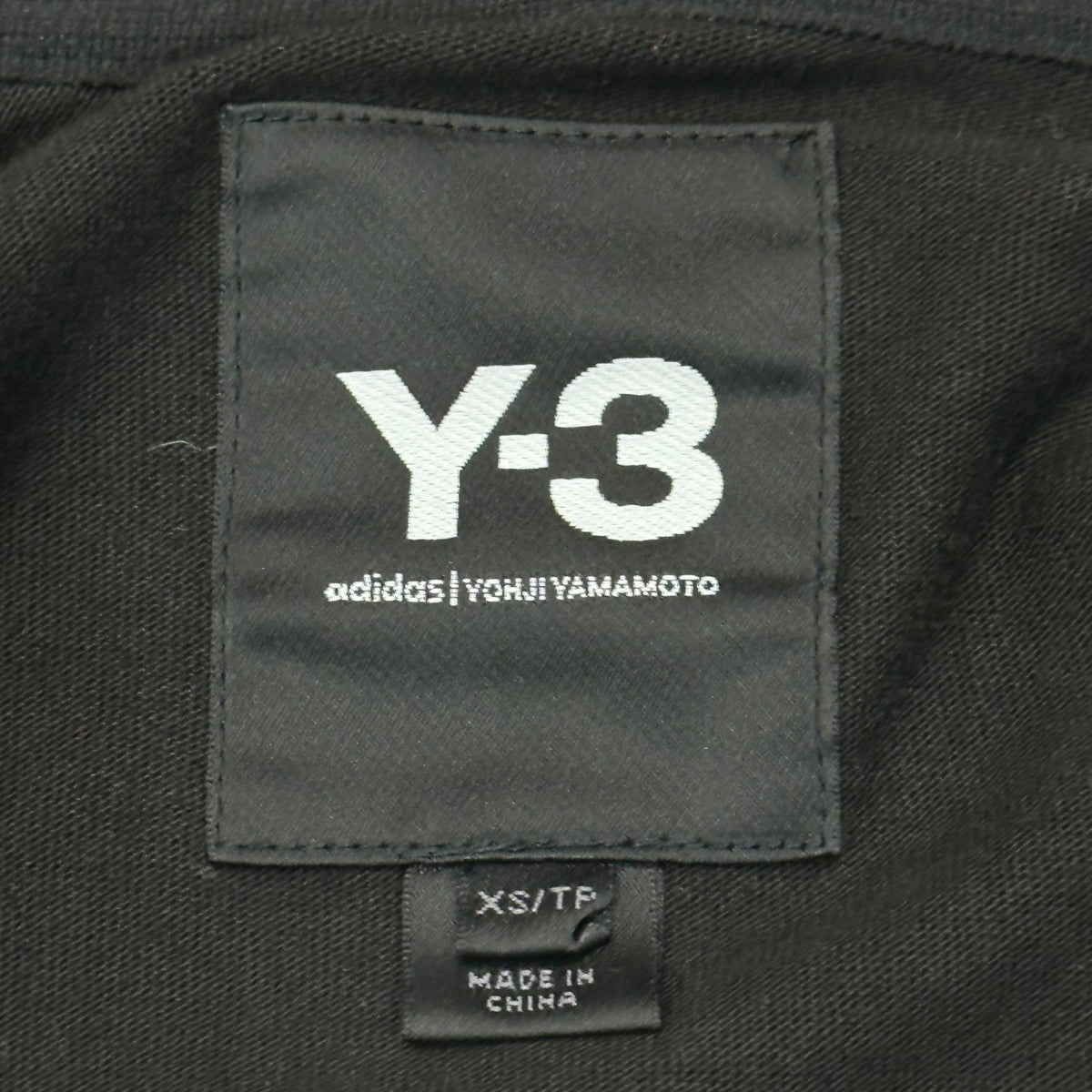 Y-3(ワイスリー) 2016AW Vintage effect sweatshirt ヴィンテージ加工 トラック ジャケット B47580 XS ブラック スウェット ジップ