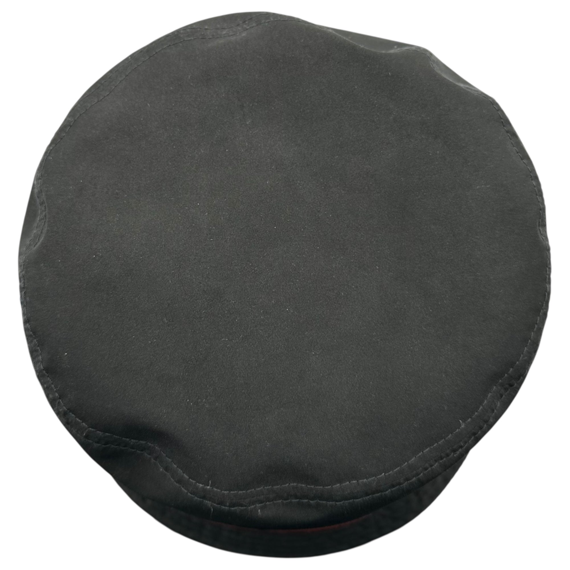 PRADA(プラダ) 00's OLD Rubber Logo Bucket Hat オールド ラバーロゴ バケット ハット L ブラック×レッド PRADA SPORT