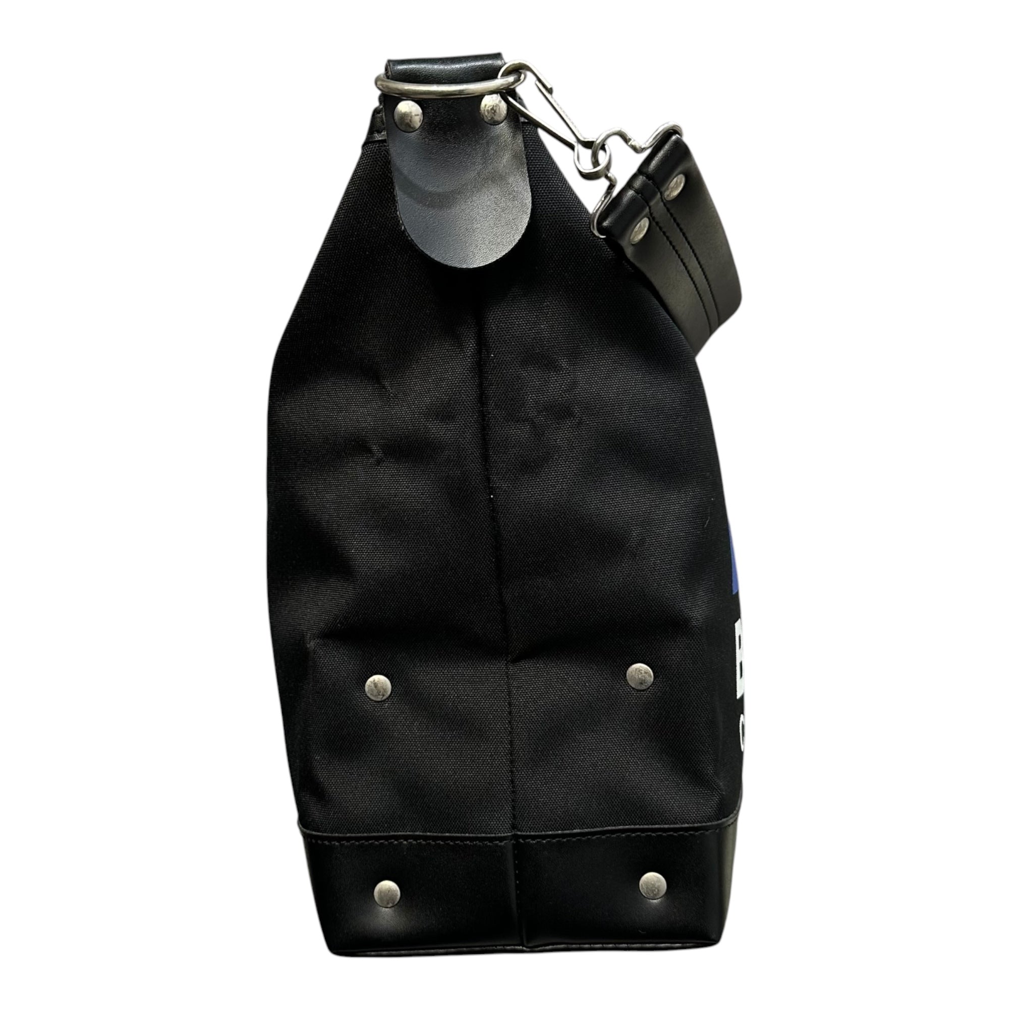 BLACK COMME des GARCONS(ブラックコムデギャルソン) Logo Shoulder Bag ロゴ ショルダー バッグ 1N-K 202 ブラック ワンショルダー