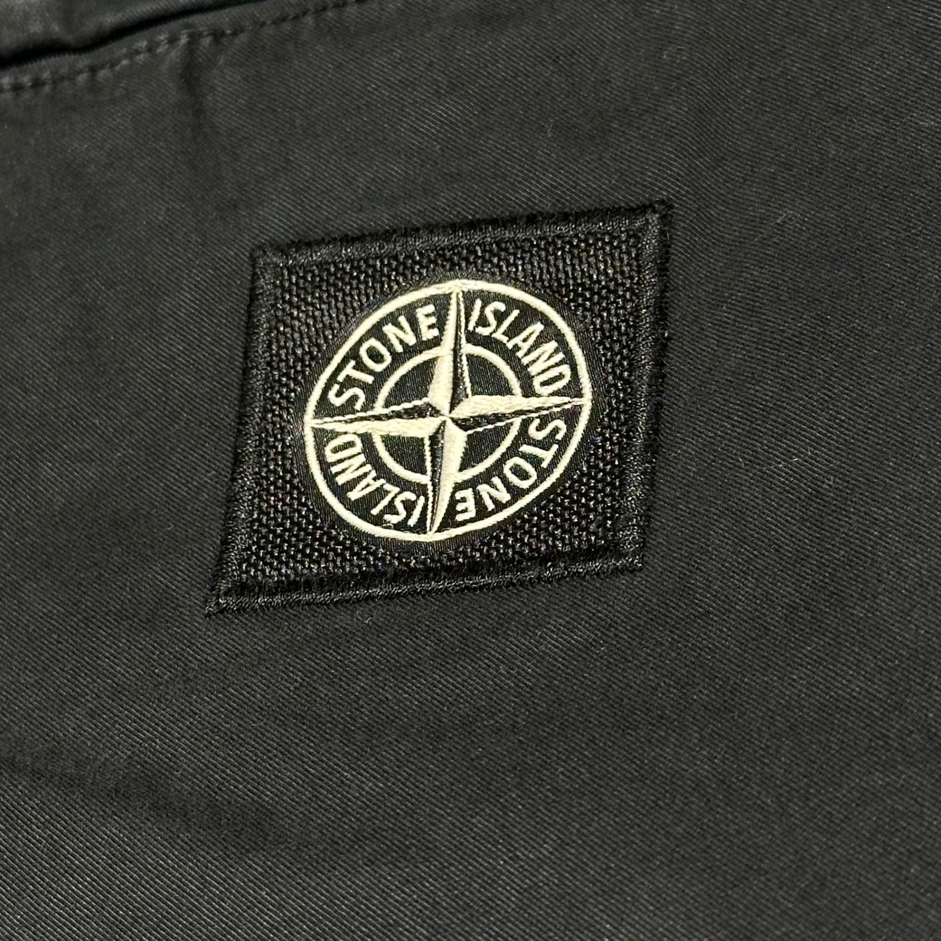 STONE ISLAND(ストーンアイランド) 20SS Garment-Dyed Chino Pants ガーメントダイ チノ パンツ 721531519 W32 ブラック