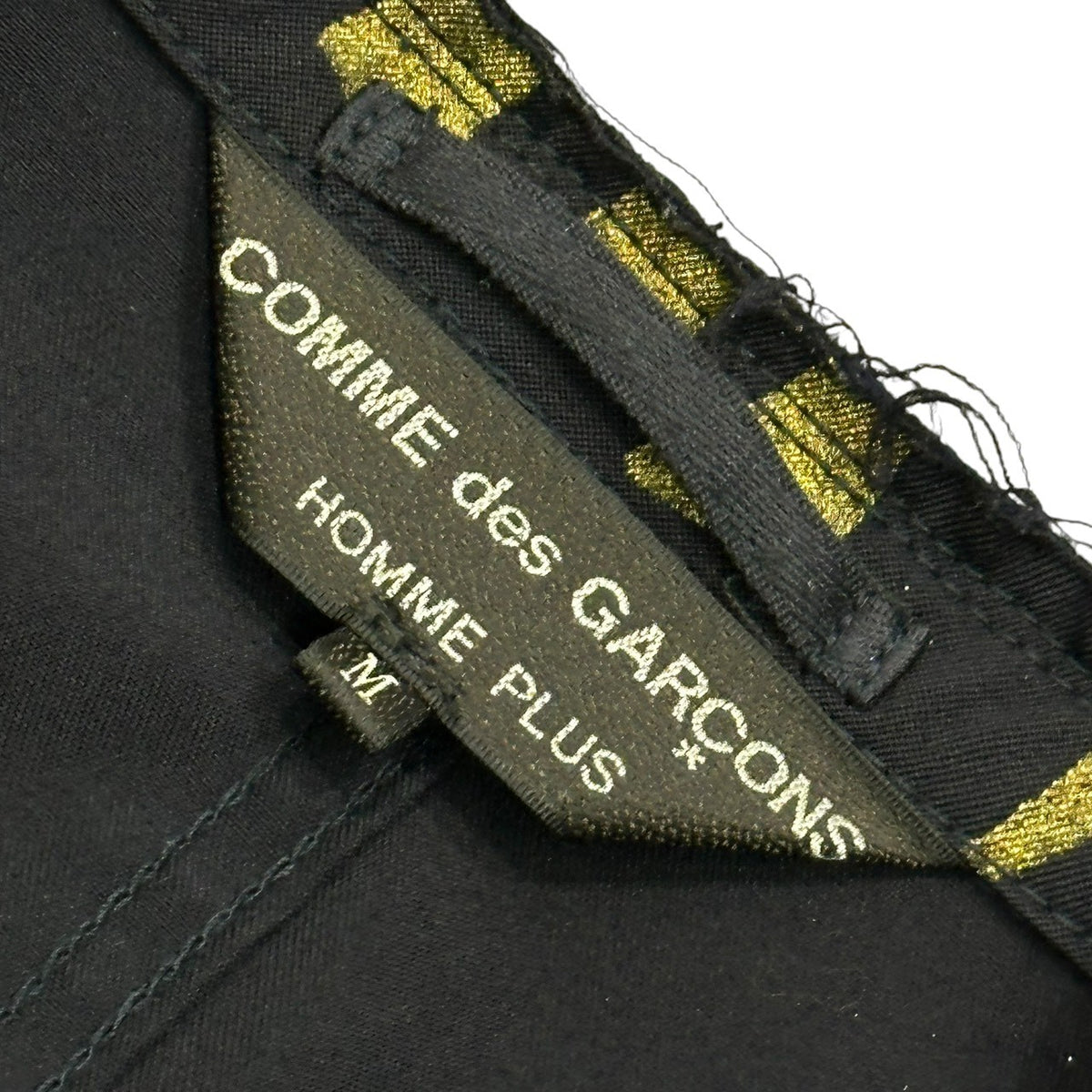 COMME des GARCONS HOMME PLUS(コムデギャルソンオムプリュス) 2007SS Golden Boy Era Painted Tailored Jacket ゴールデンボーイ期 ペイント テーラード ジャケット PS-J081 M ブラック×ゴールド AD2006 00s アーカイブ