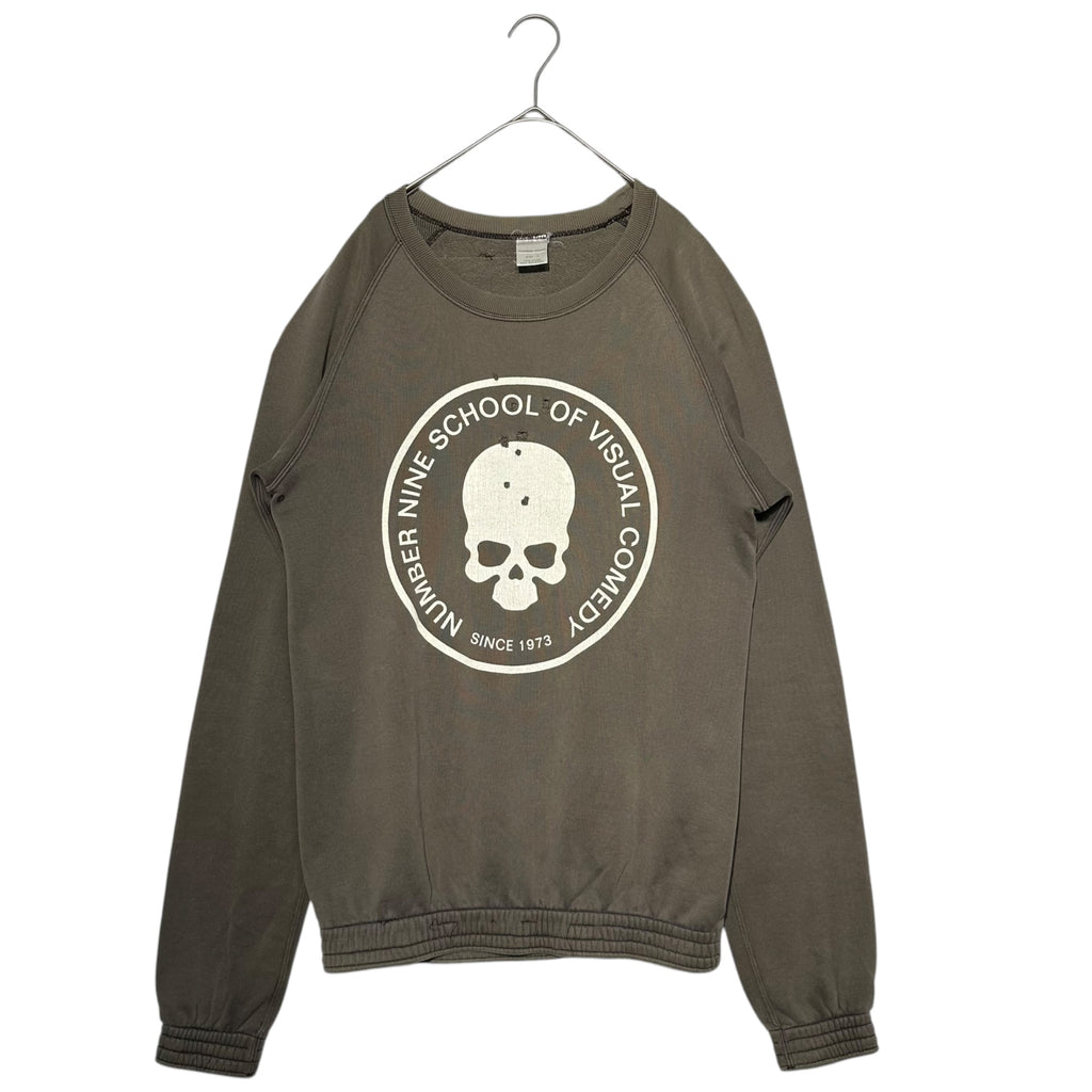 NUMBER (N)INE(ナンバーナイン) 01ss perforated skull sweat 穴あき 