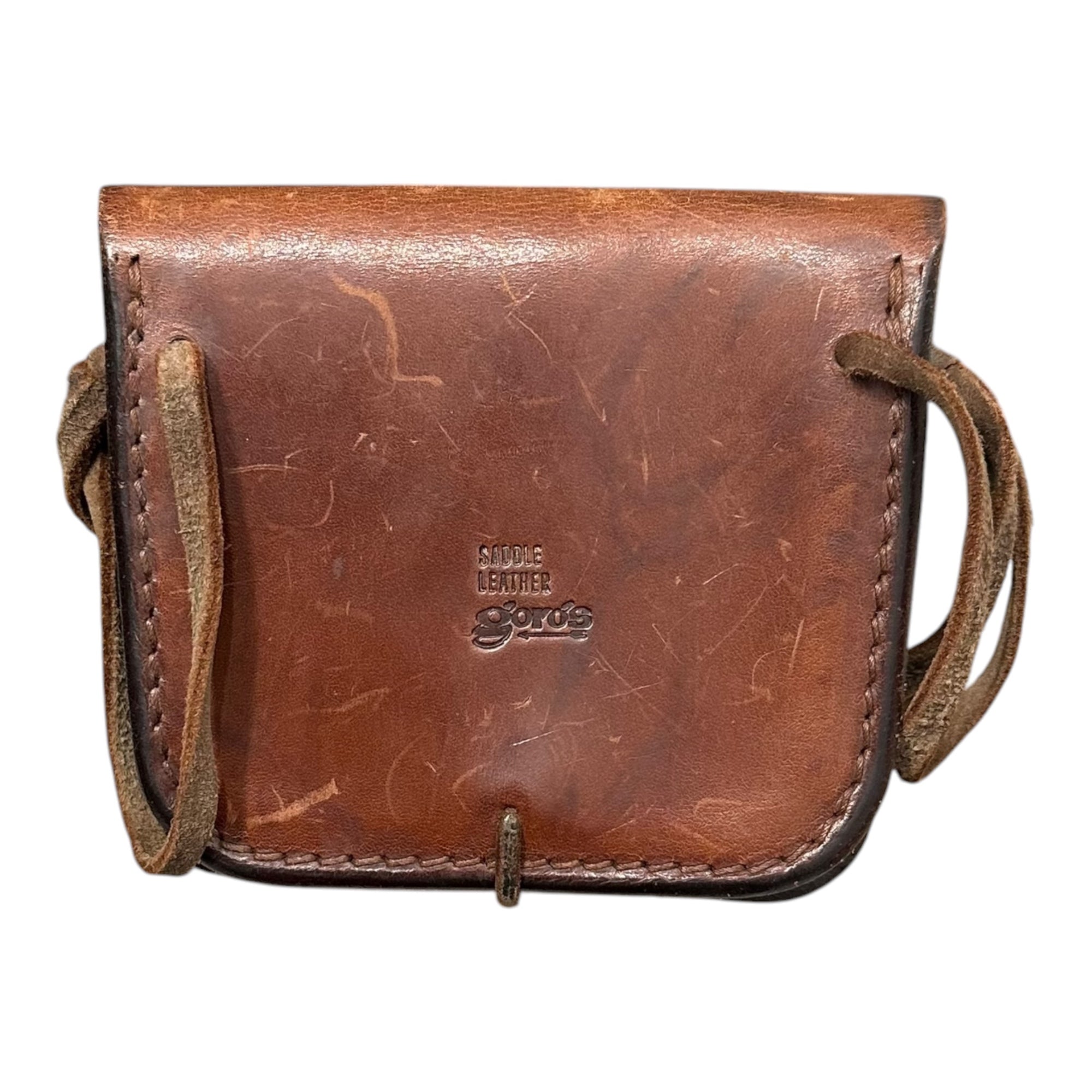 goro's(ゴローズ) Saddle Leather Concho Belt Pouch サドル レザー