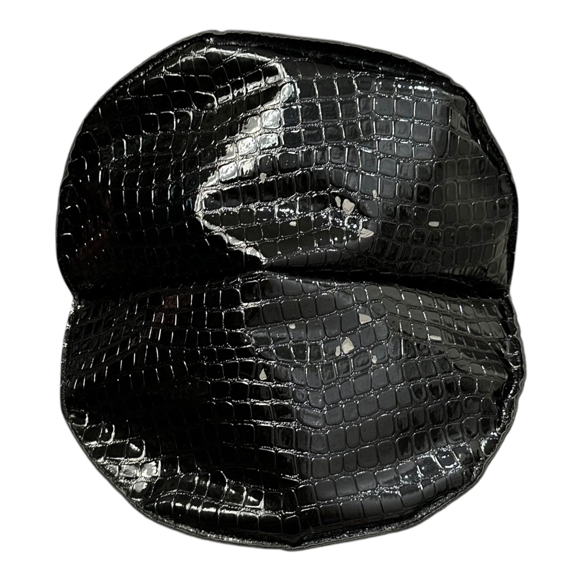 JUNYA WATANABE COMME des GARCONS(ジュンヤワタナベコムデギャルソン) Croco-Embossed Circle Tote Bag クロコ 型押し サークル トート バッグ JO-K 205 ブラック
