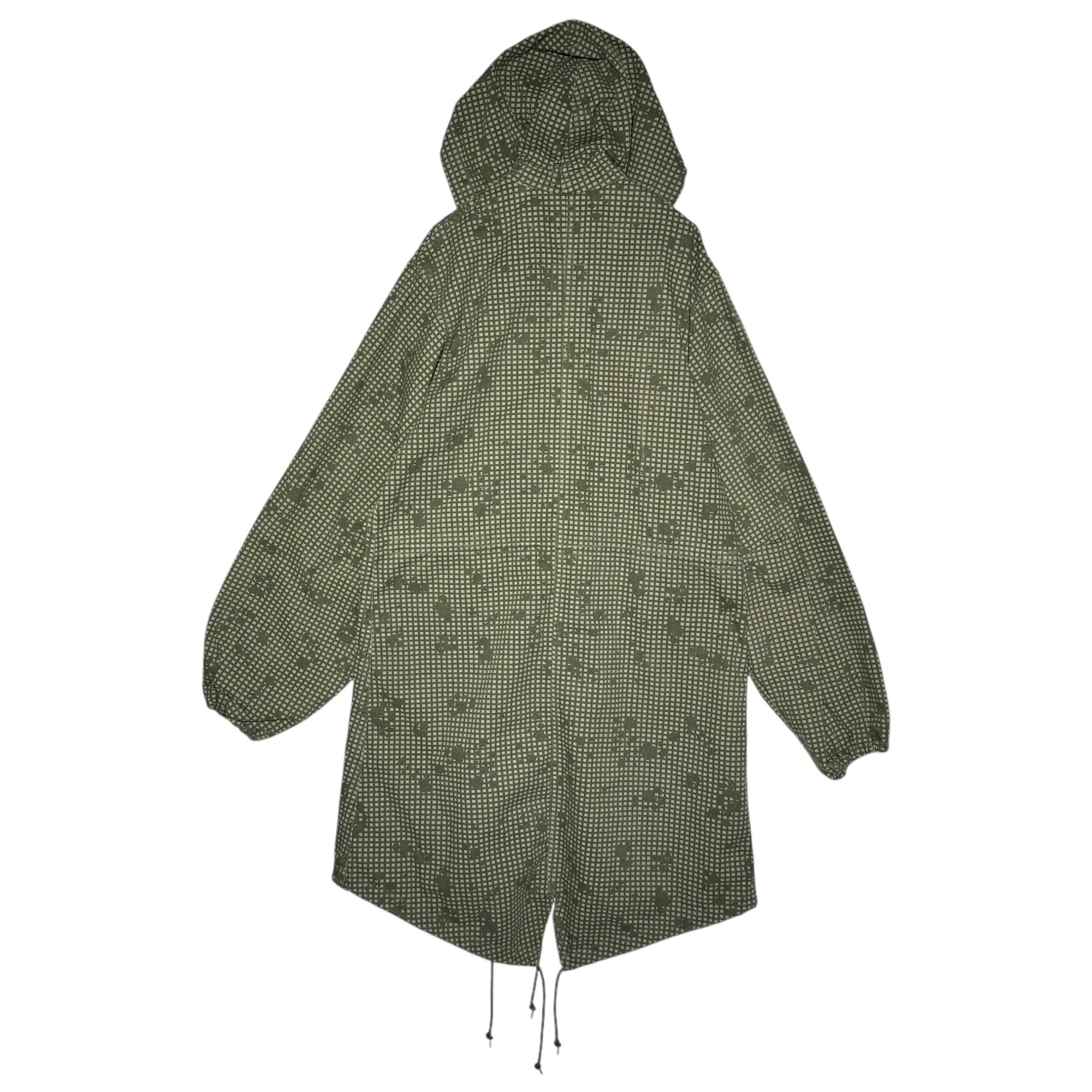 US ARMY(アメリカ軍) 80's Night Desert Camo Parka ナイトデザートカモパーカー 8415-01-102-6279 SMALL オリーブ 89年製 80年代 ヴィンテージ ミリタリー モッズ コート