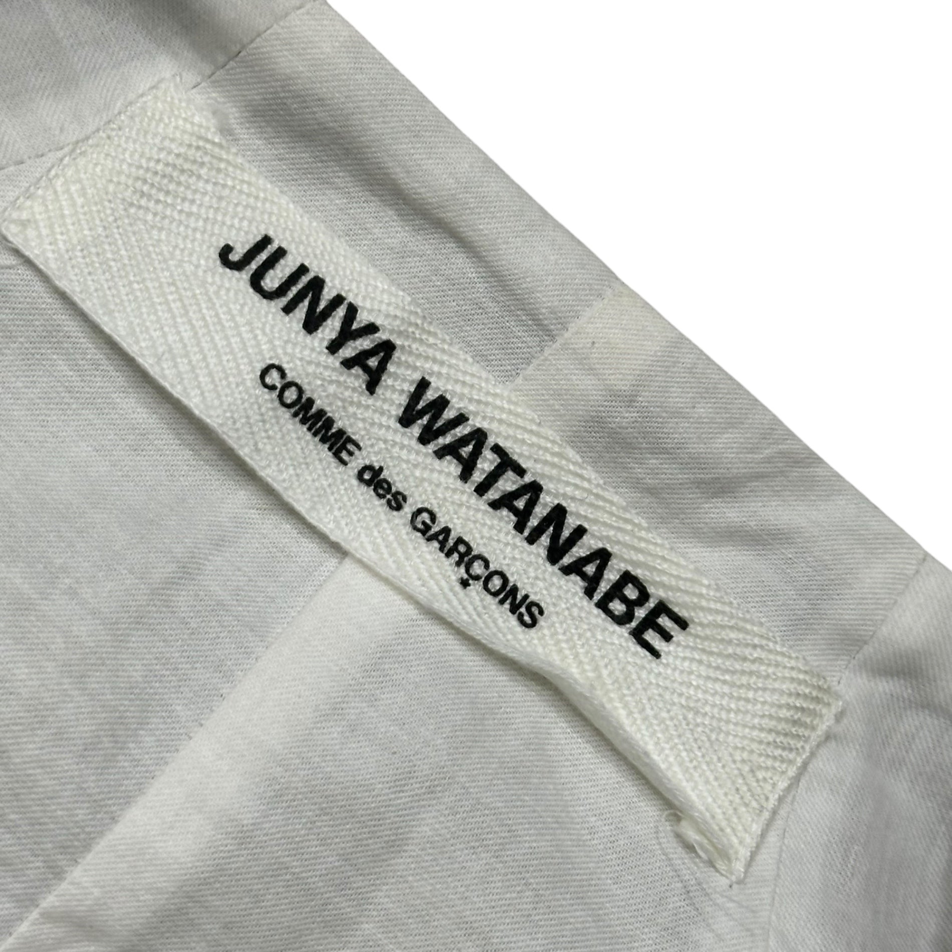 JUNYA WATANABE COMME des GARCONS(ジュンヤワタナベコムデギャルソン) 1997SS Wide-Collar Single-Button Linen Jacket ワイドカラー 1ボタン リネン ジャケット JJ-100230 FREE アイボリー 90s アーカイブ