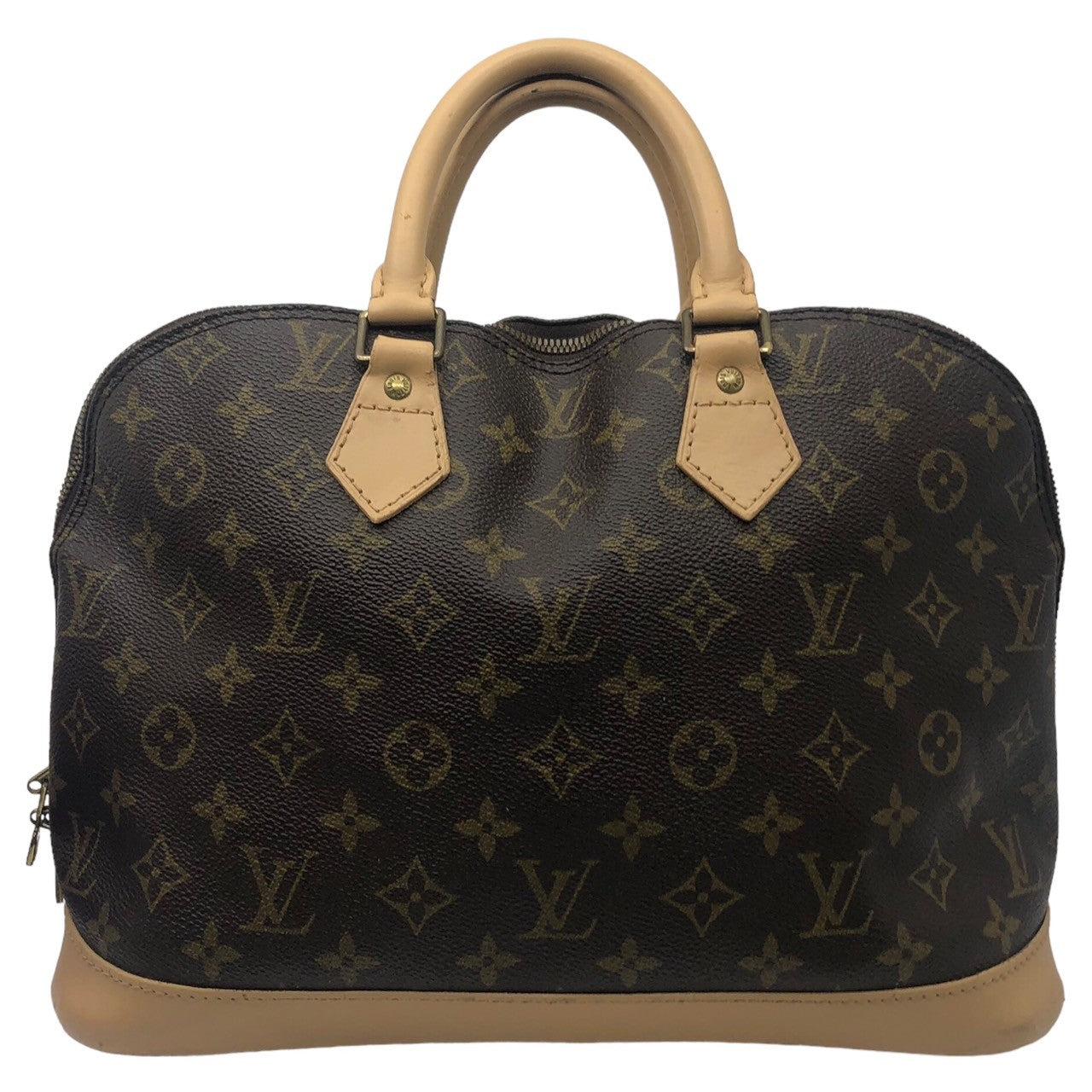 LOUIS VUITTON(ルイヴィトン) Alma アルマ モノグラム ハンド バッグ M51130 ブラウン VI1923 リカラー品