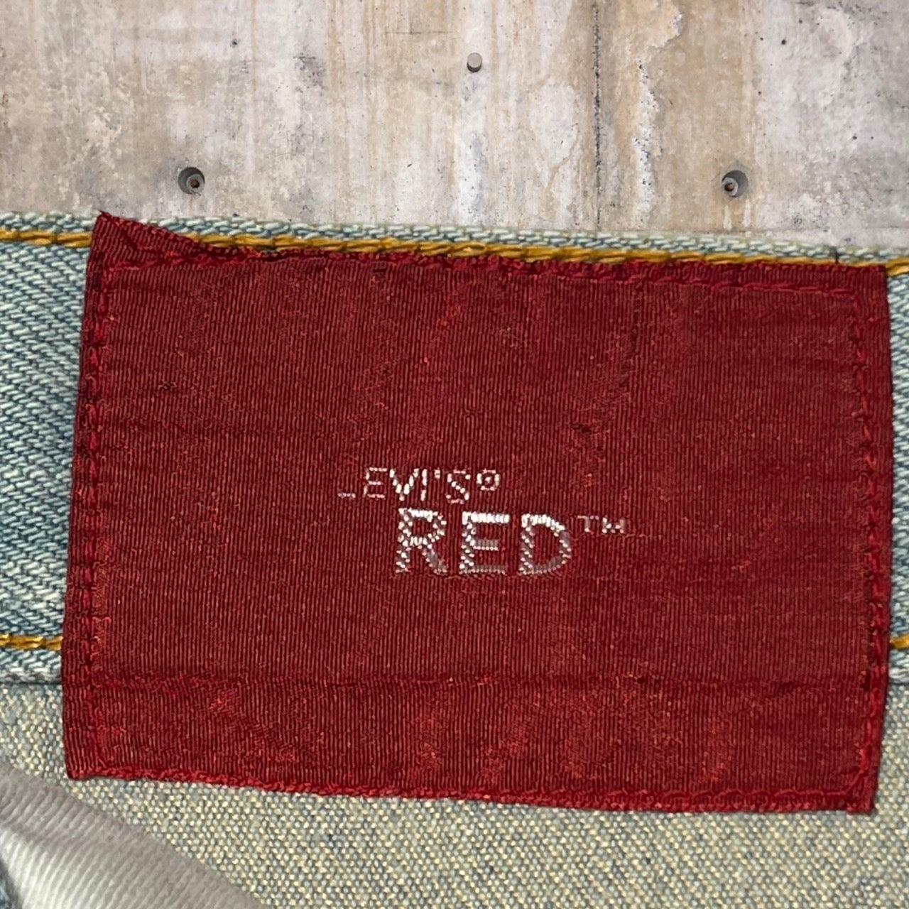 Levi's RED(リーバイスレッド) 00's立体裁断デニムパンツ 26×30 ブルー