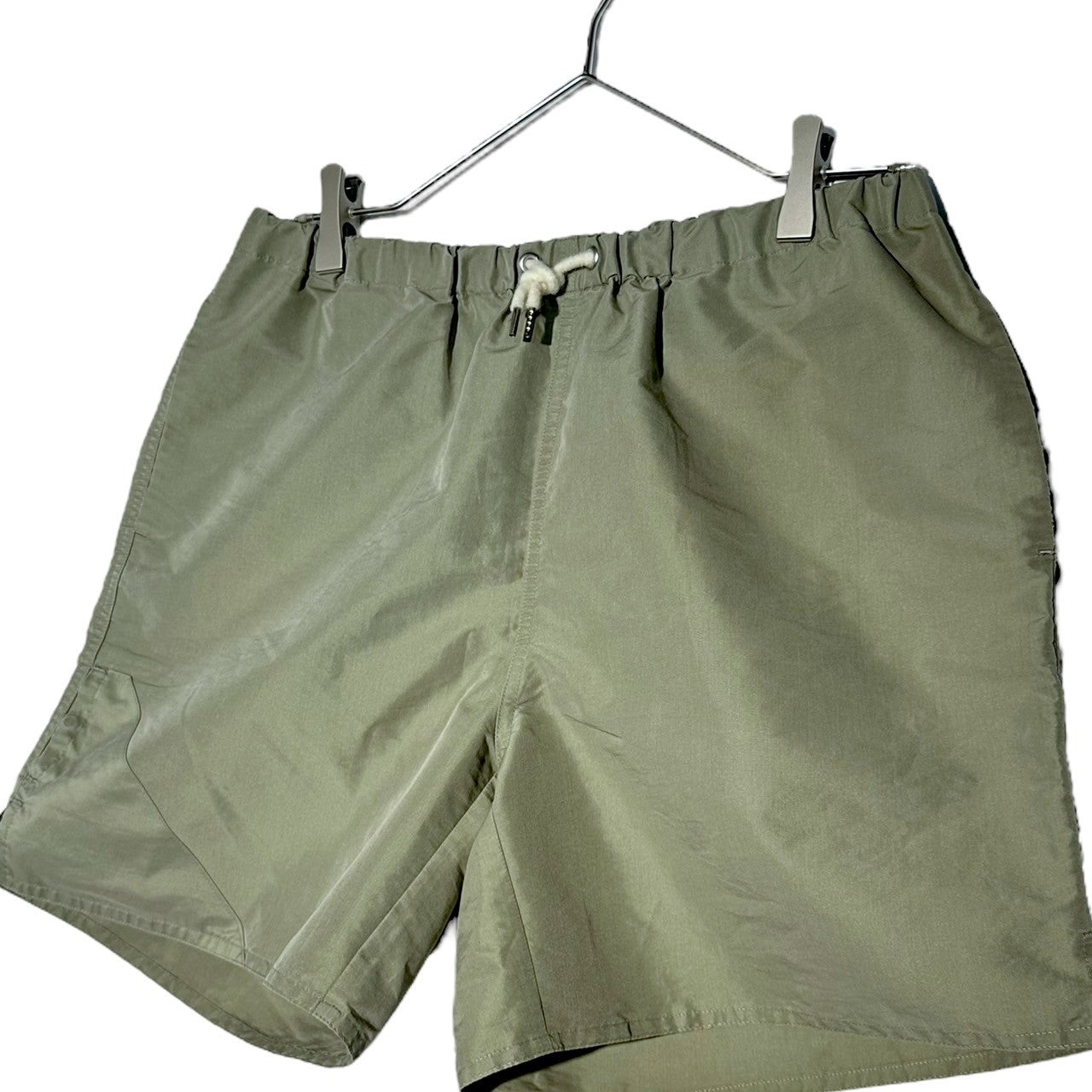 AURALEE(オーラリー) FINX POLYESTER TRAINING SHORTS A6SP03FP 4(M) オリーブ