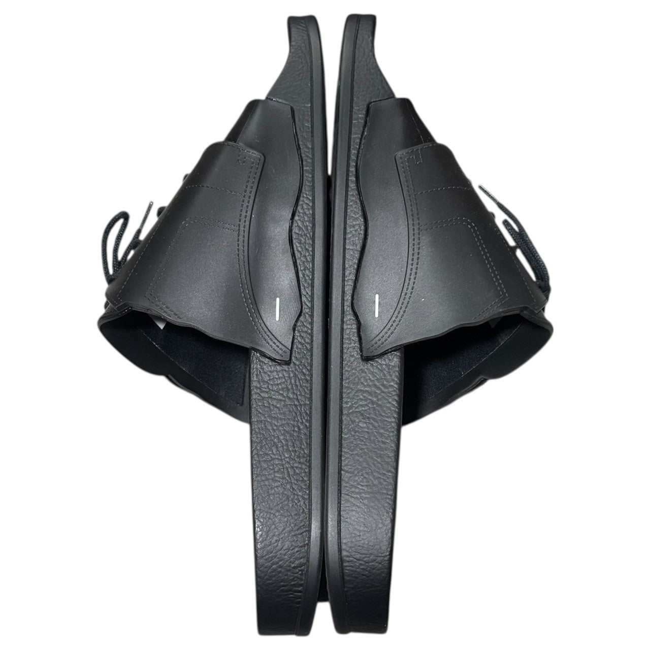 MAISON MARGIELA(メゾンマルジェラ) 23SS POOL SLIDES レースアップ ラバー スライド サンダル S57WX0080 40 ブラック