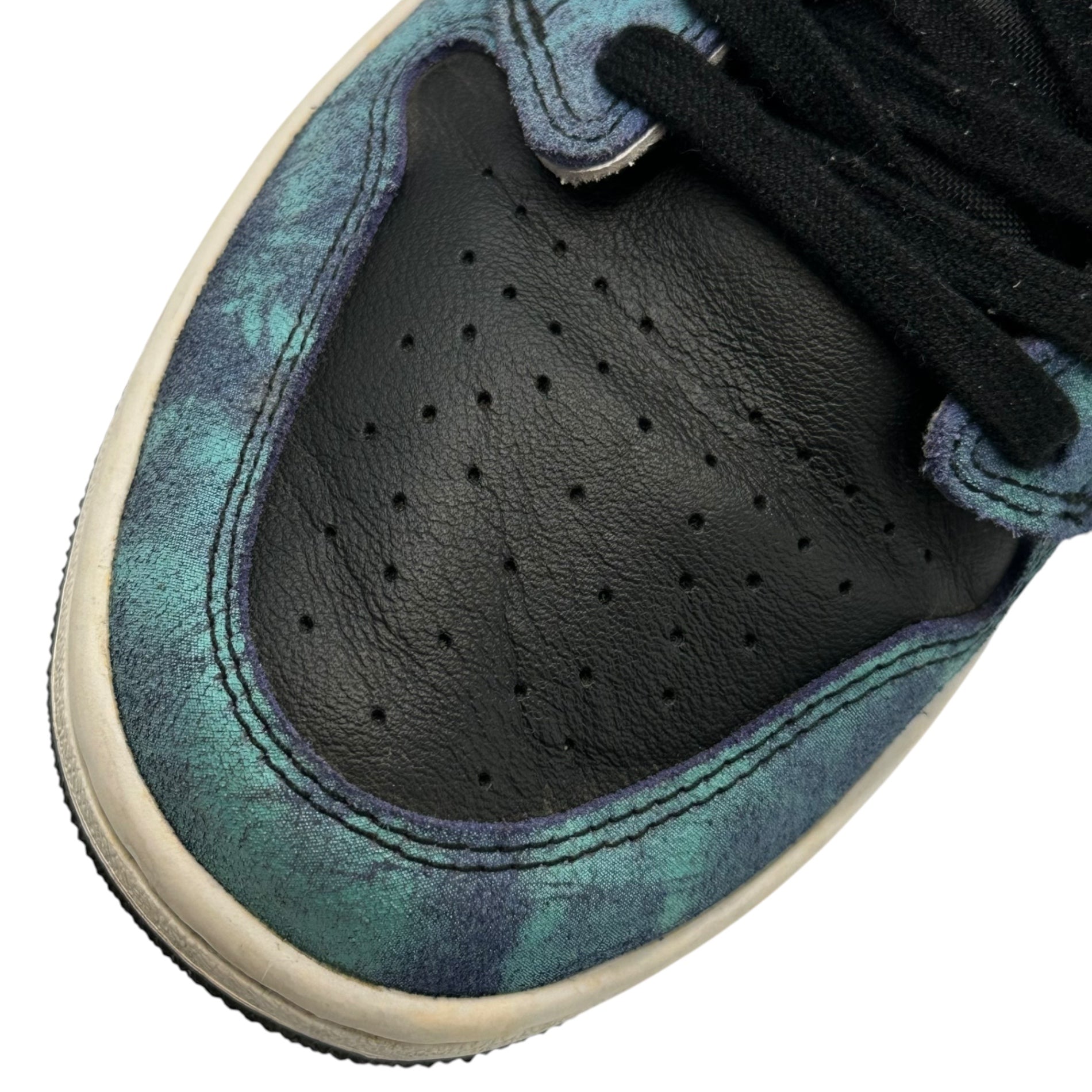 NIKE(ナイキ) Women's Air Jordan 1 High OG "Tie-Dye" ウィメンズ エアジョーダン1 ハイ OG タイダイ CD0461-100 27cm ブルー×ブラック