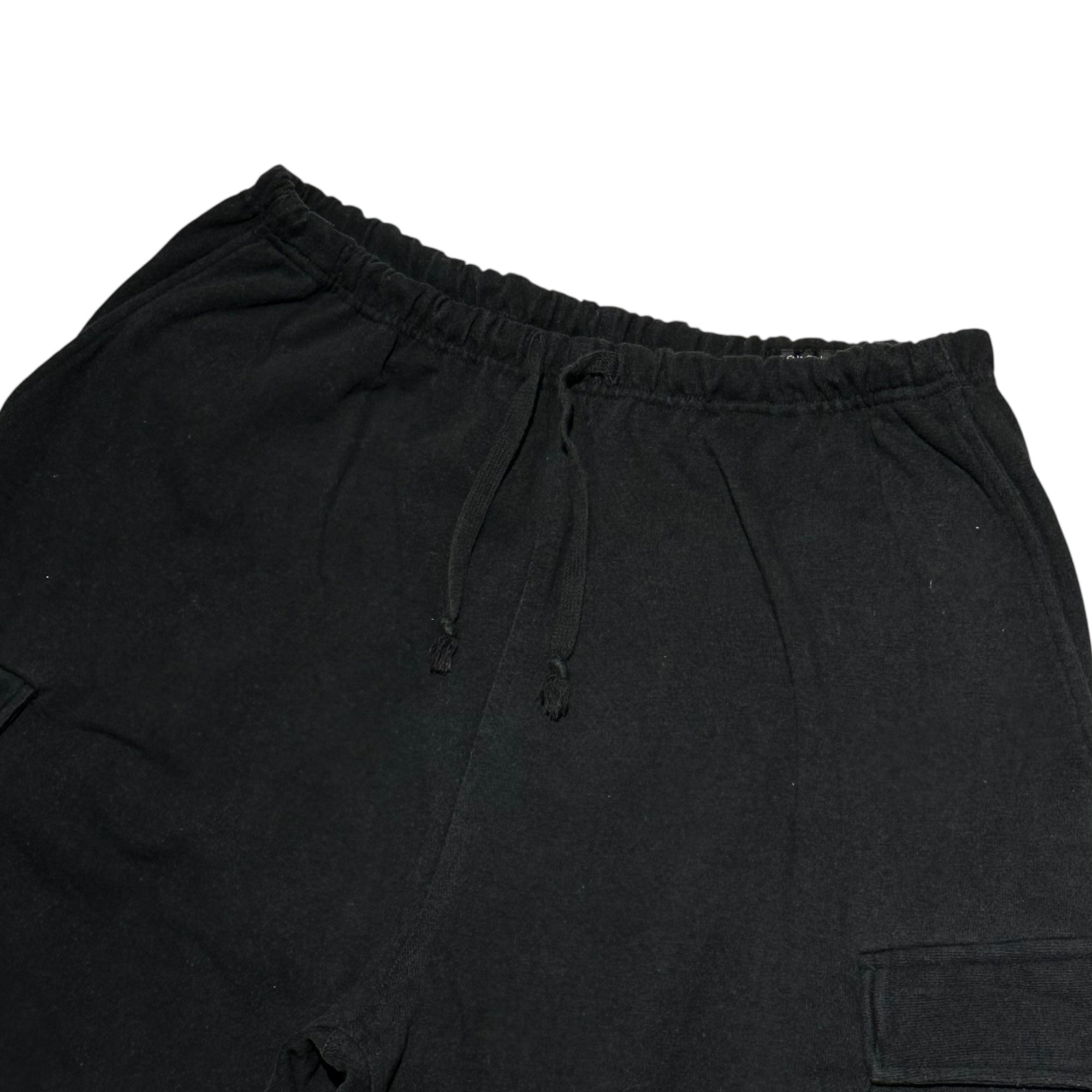 COMOLI(コモリ) 24SS Cotton Jersey Cargo Shorts コットン ジャージ カーゴ ショーツ Z01-05009 2 ブラック ハーフ ショート スウェット
