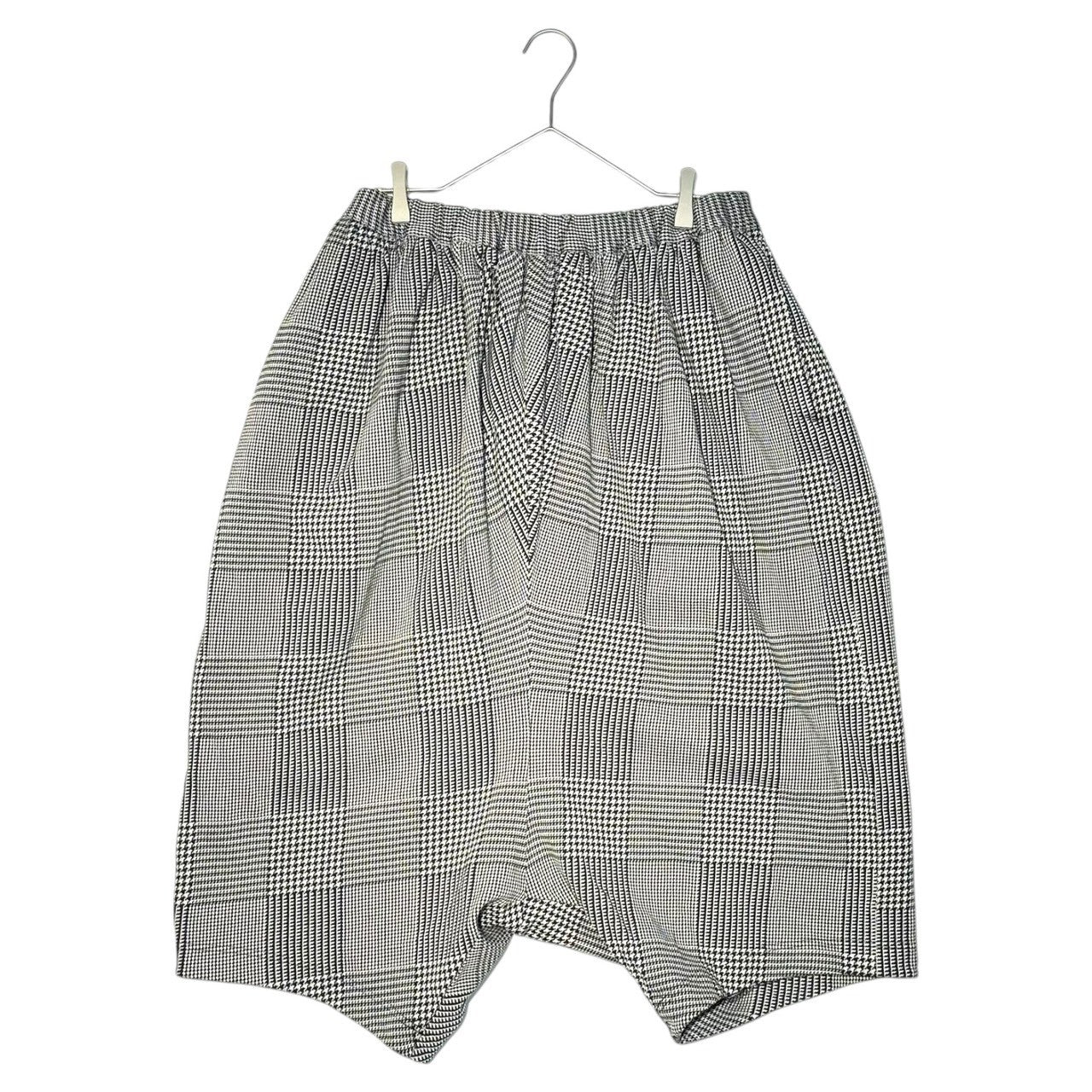 COMME des GARCONS COMME des GARCONS(コムデギャルソンコムデギャルソン) 12SS Houndstooth Sarouel Balloon Pants 千鳥格子 サルエル バルーン パンツ RI-P012 M グレー×ブラック AD2011