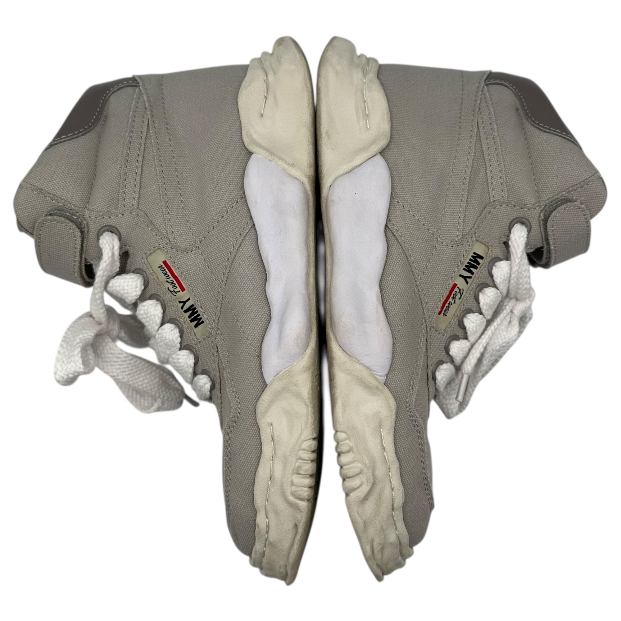 Maison MIHARA YASUHIRO(メゾンミハラヤスヒロ) Canvas High-Top Sneakers キャンバス ハイカット スニーカー A08FW703 42 グレー
