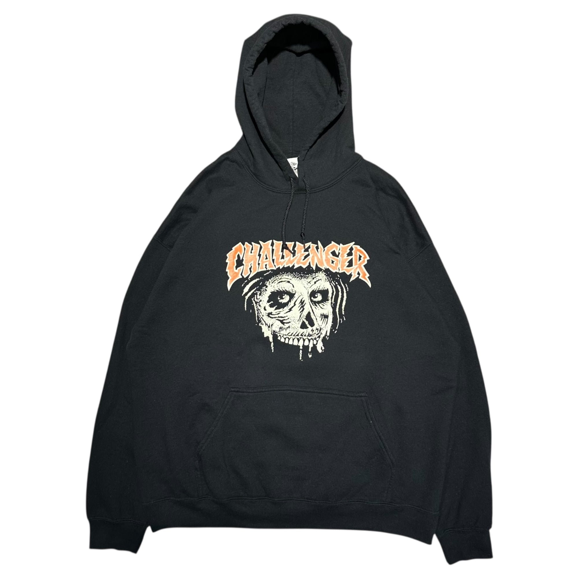CHALLENGER(チャレンジャー) Zombie Hoodie ゾンビ フーディ XL ブラック プルオーバー パーカー