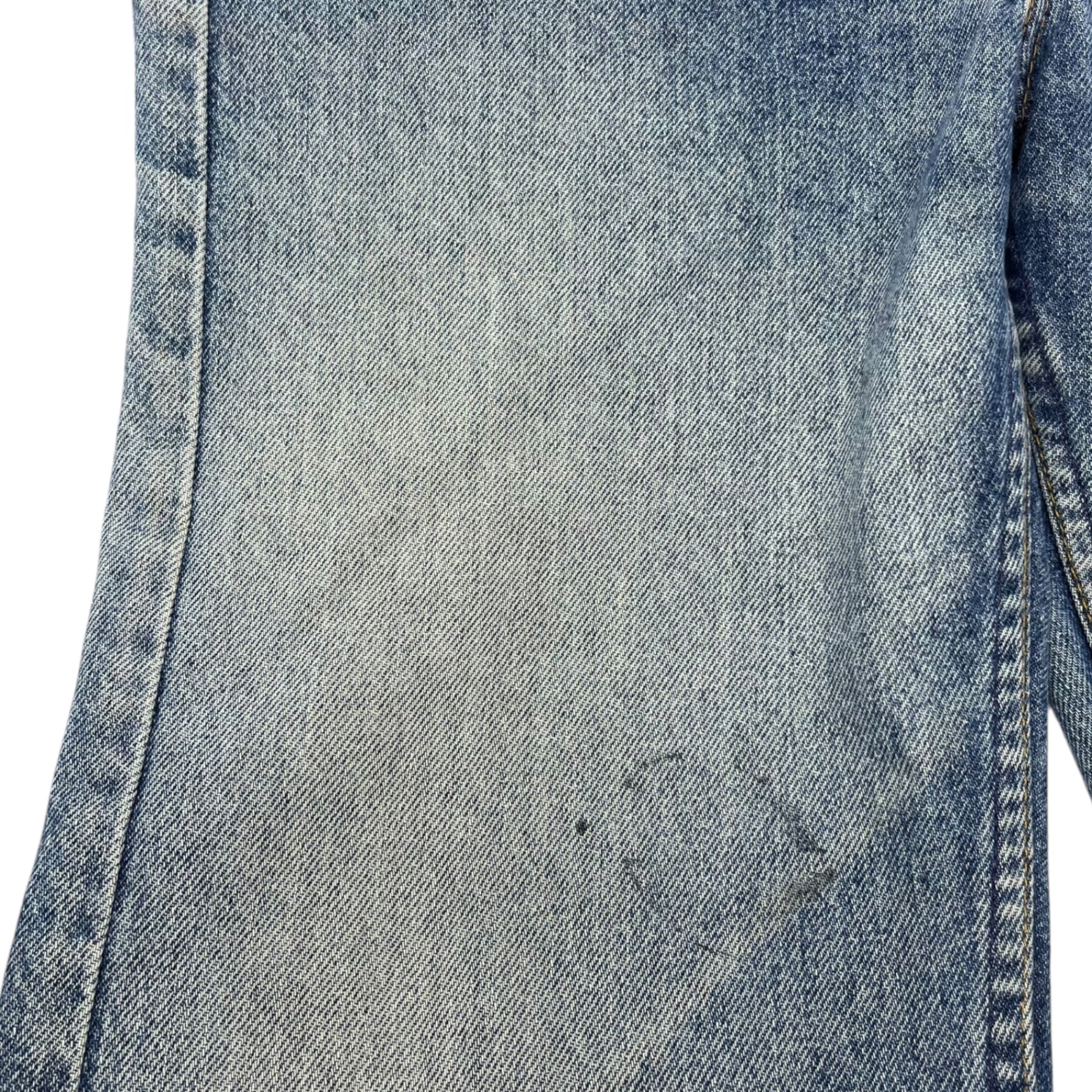 Levi's(リーバイス) 90's 505 USA made vintage straight denim pants ヴィンテージ ストレート デニム パンツ 505-0217 W31 L34 ライトインディゴ 裏ボタン525 90年代