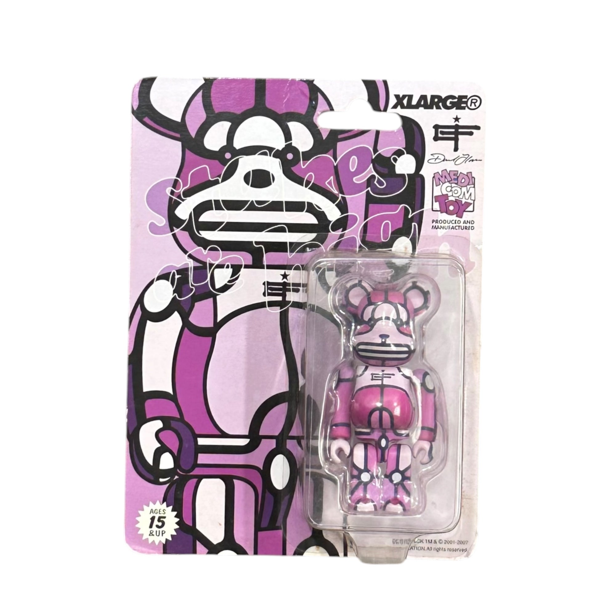 X-LARGE(エクストララージ) BE@RBRICK ベアブリック パープル